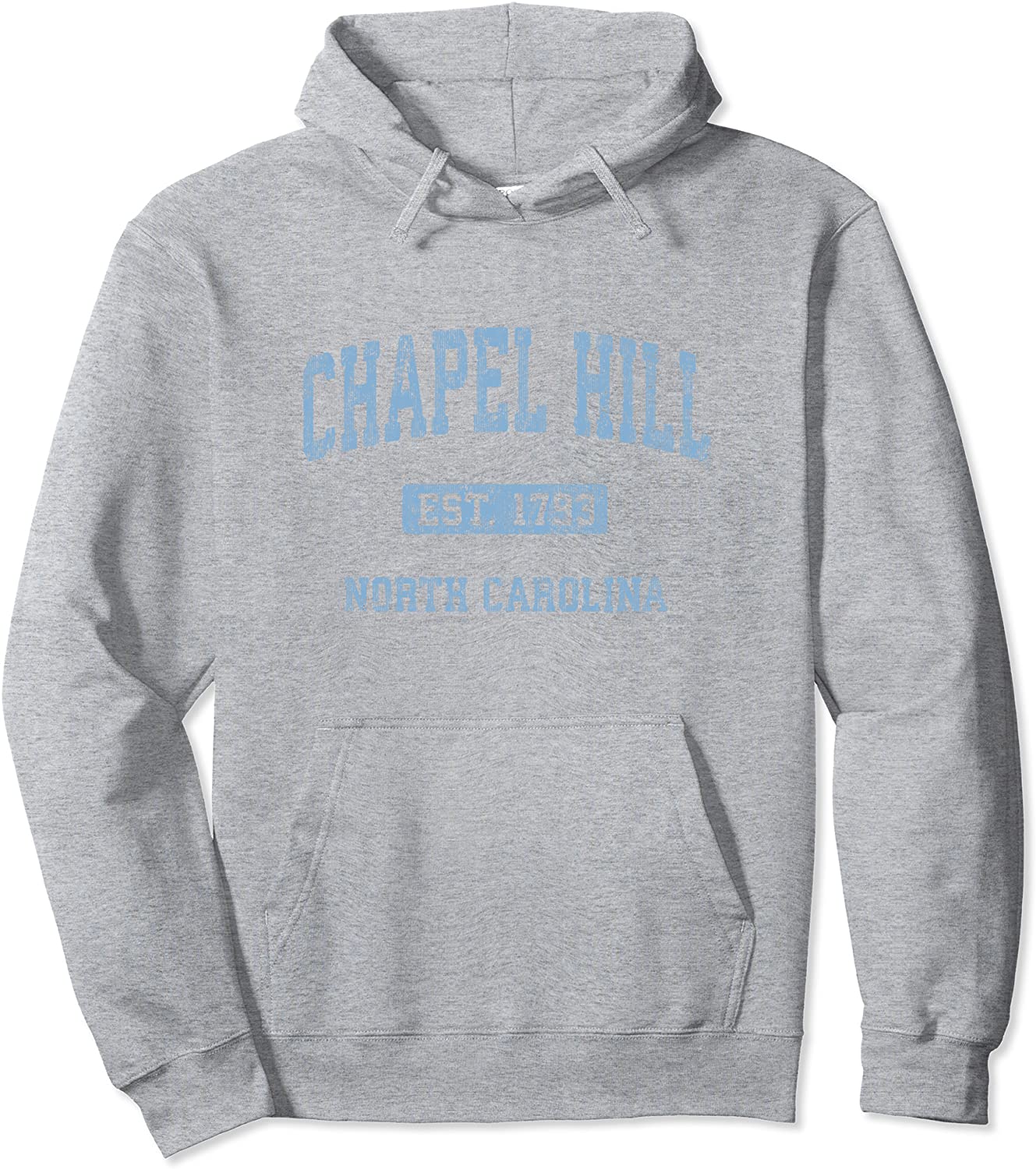 Chapel Hill North Carolina NC Vintage Athletic Sports Design Pullover Hoodie