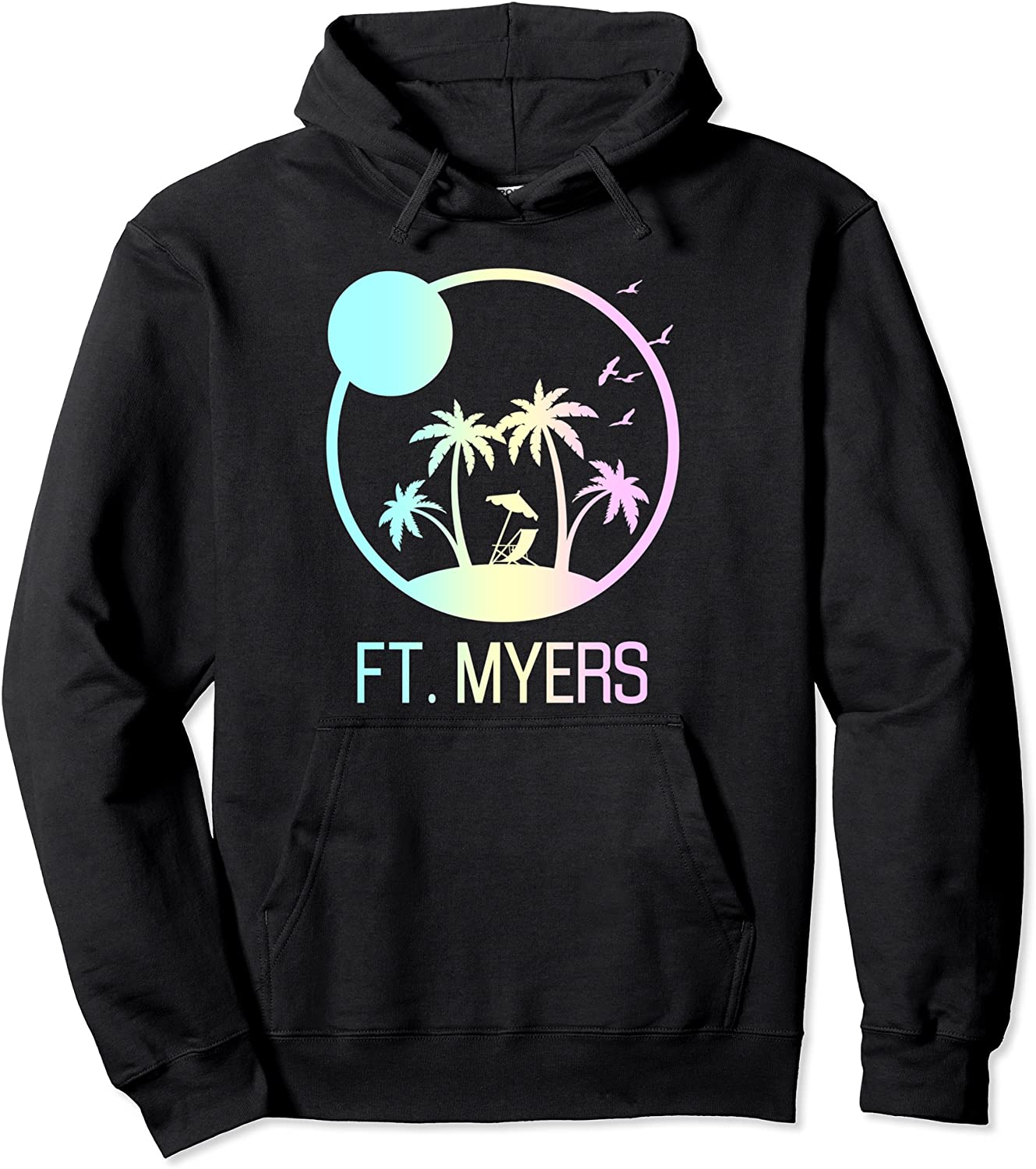 Ft Myers Florida Travel Vacation Souvenir Beach Pullover Hoodie