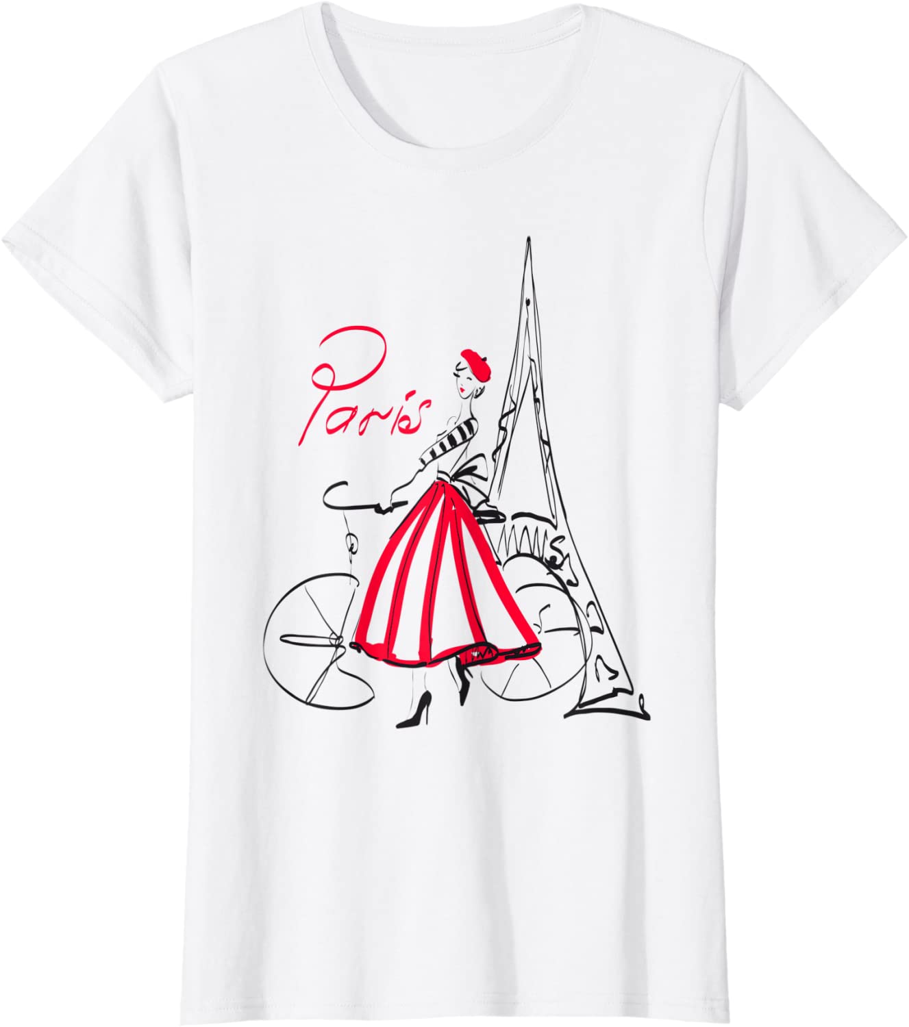 Paris woman t-shirtwoman shirt Paris tee