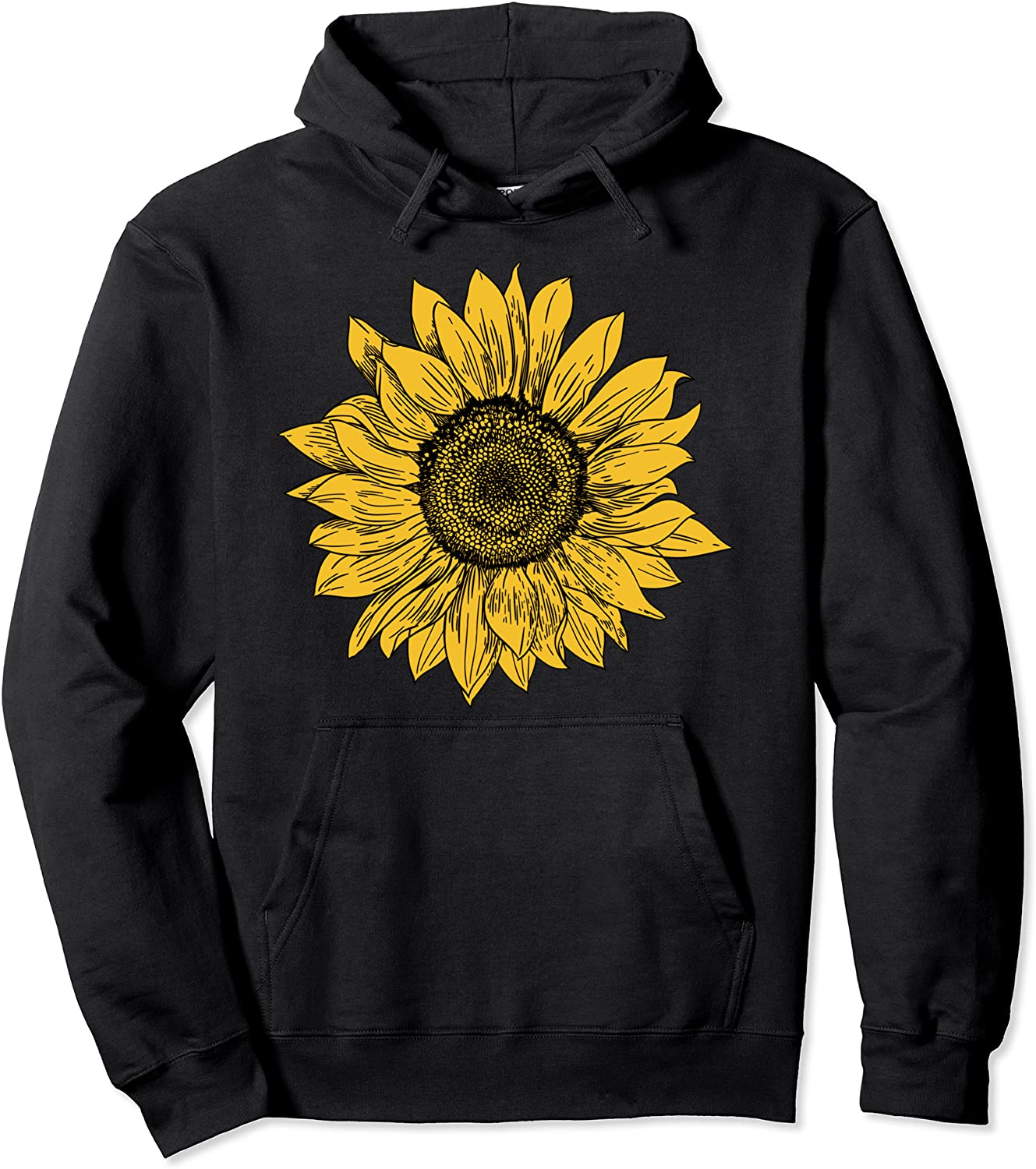 Sunflower Gift Idea For Women Girls Pullover Hoodie