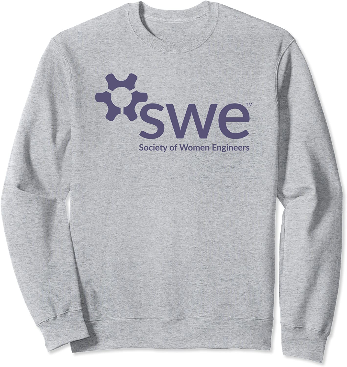 Society of Women Engineers - Purple Logo Sweatshirt