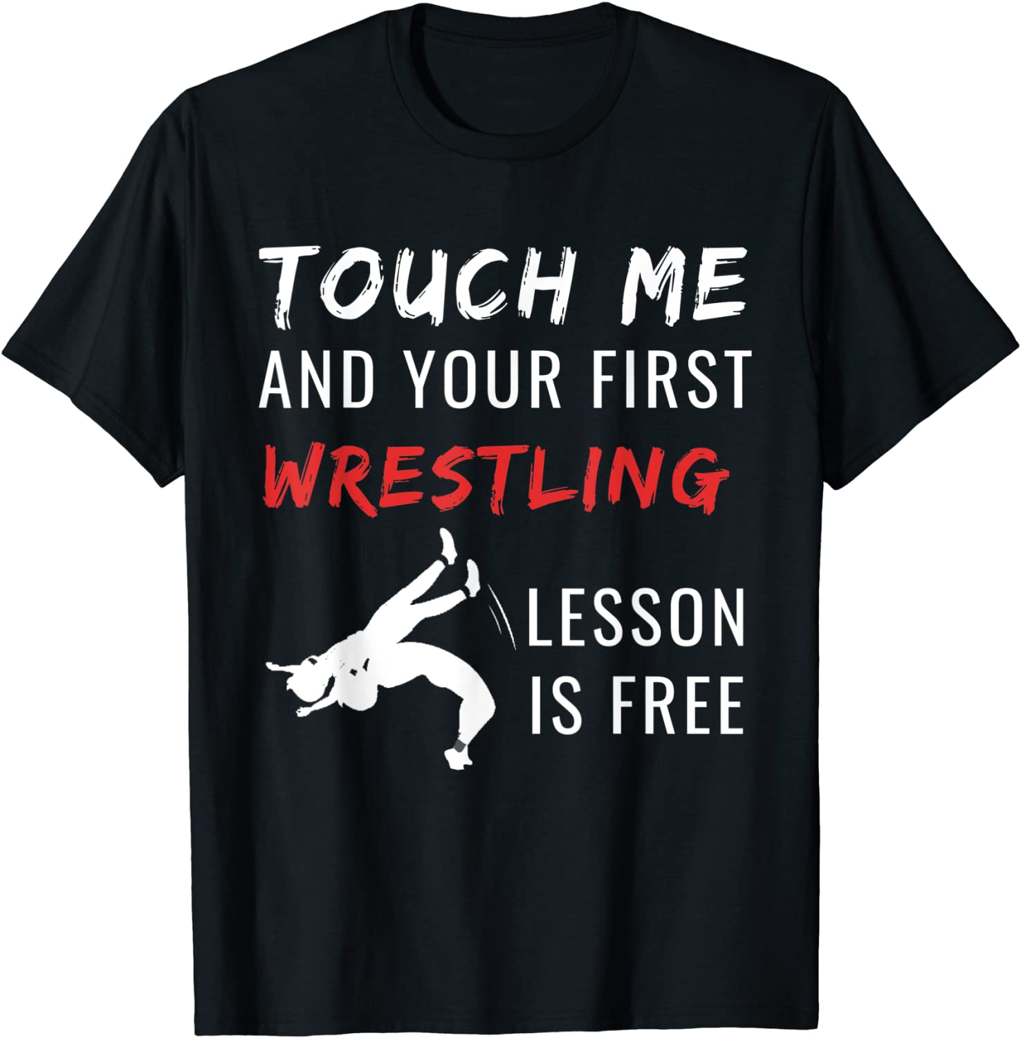 Funny Wrestling T-Shirt Wrestling Coach Sports T Shirt Gift