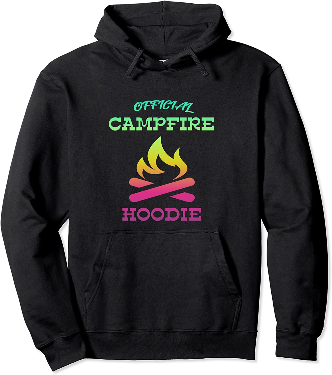 Official Campfire Hoodie - Fun Camping And Hiking Hoodie