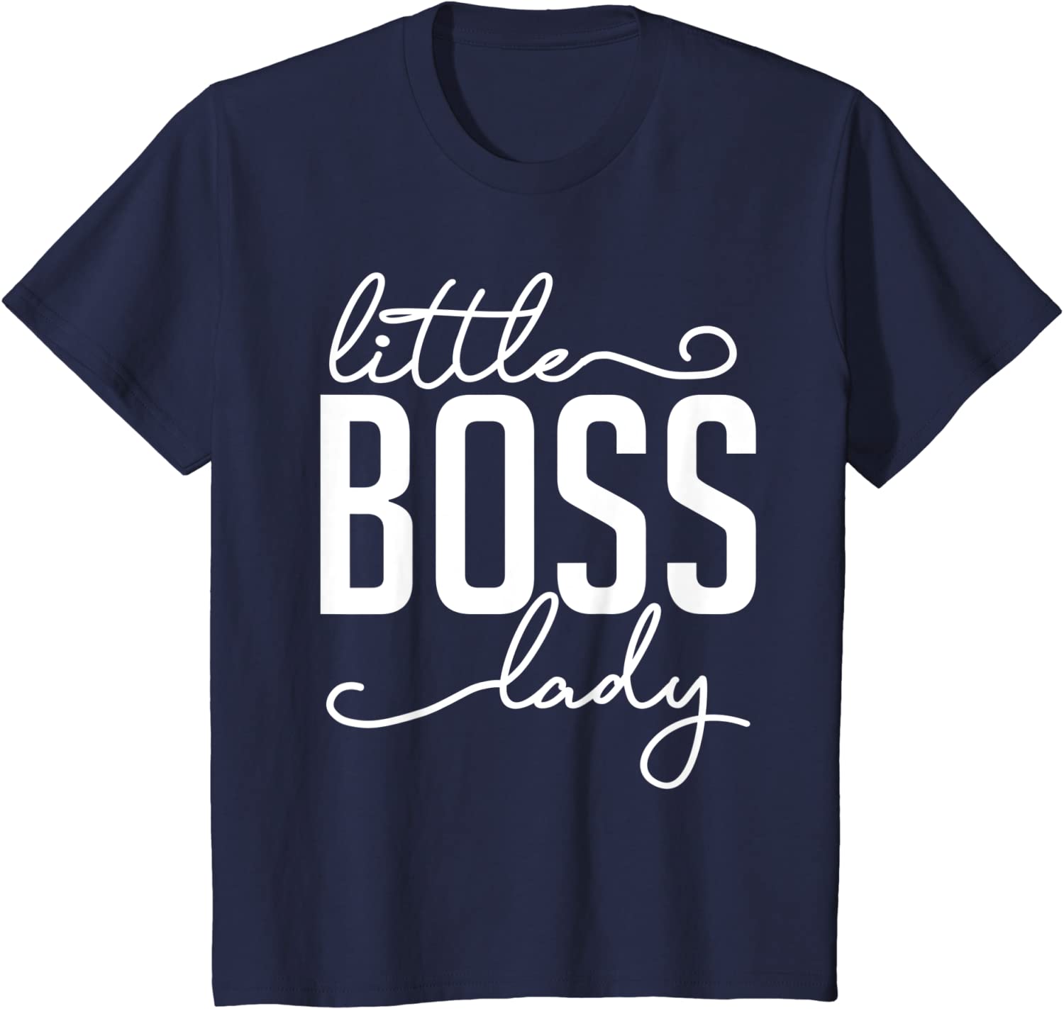 Kids Little Boss Lady Baby Children Toddler Girl Gift T-Shirt