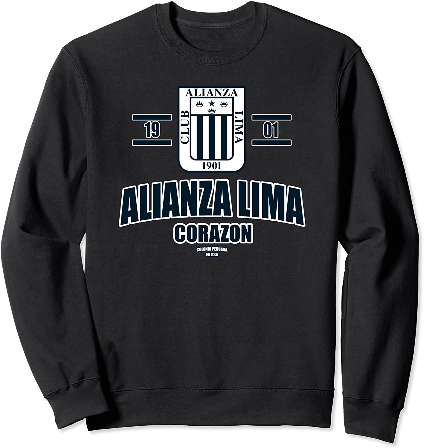 Peru Peruvian Escudo Coat of Arms Men Women Alianza Lima Sweatshirt