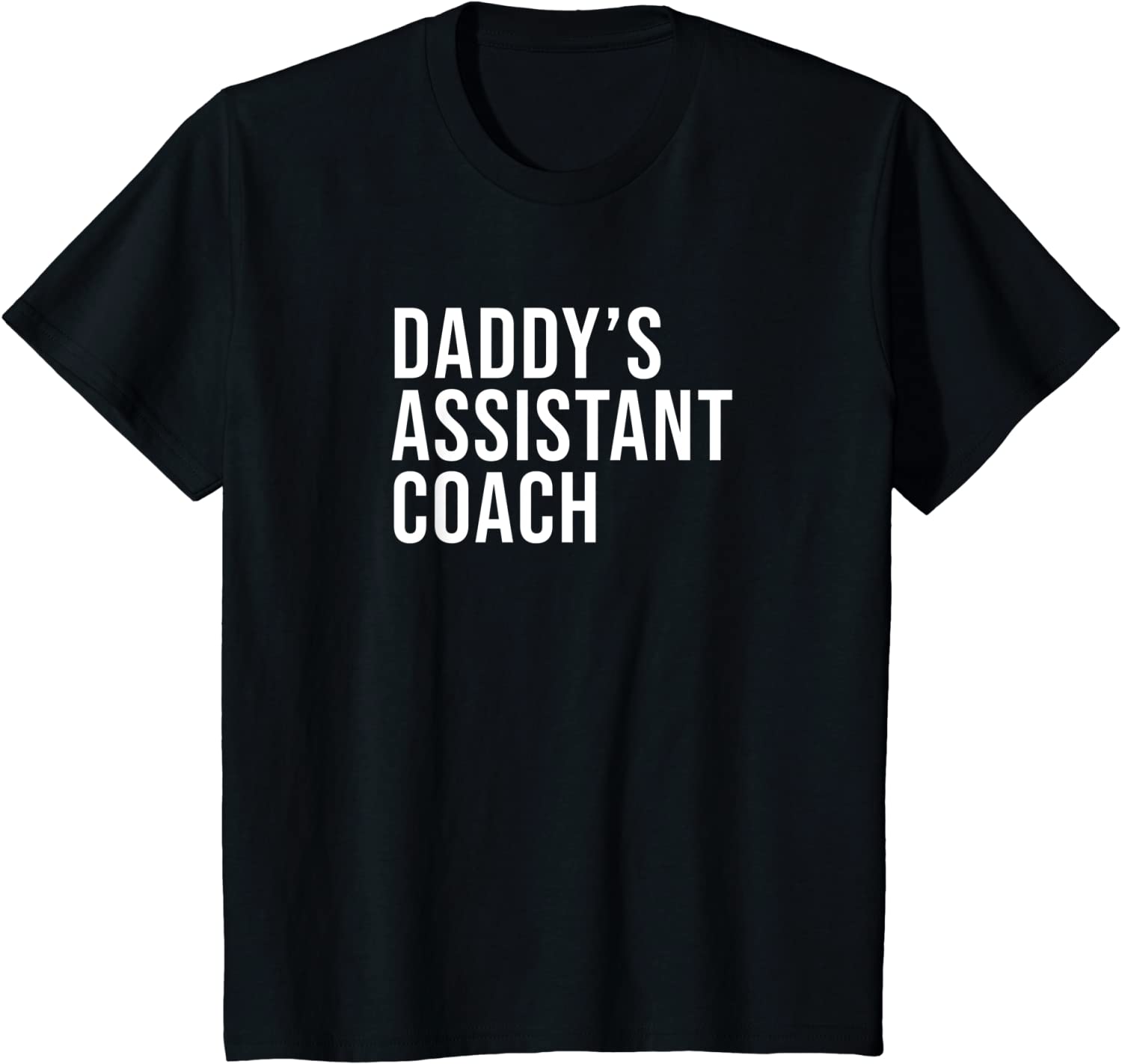 Kids Daddys Assistant Coach Child Helper Sports T-Shirt