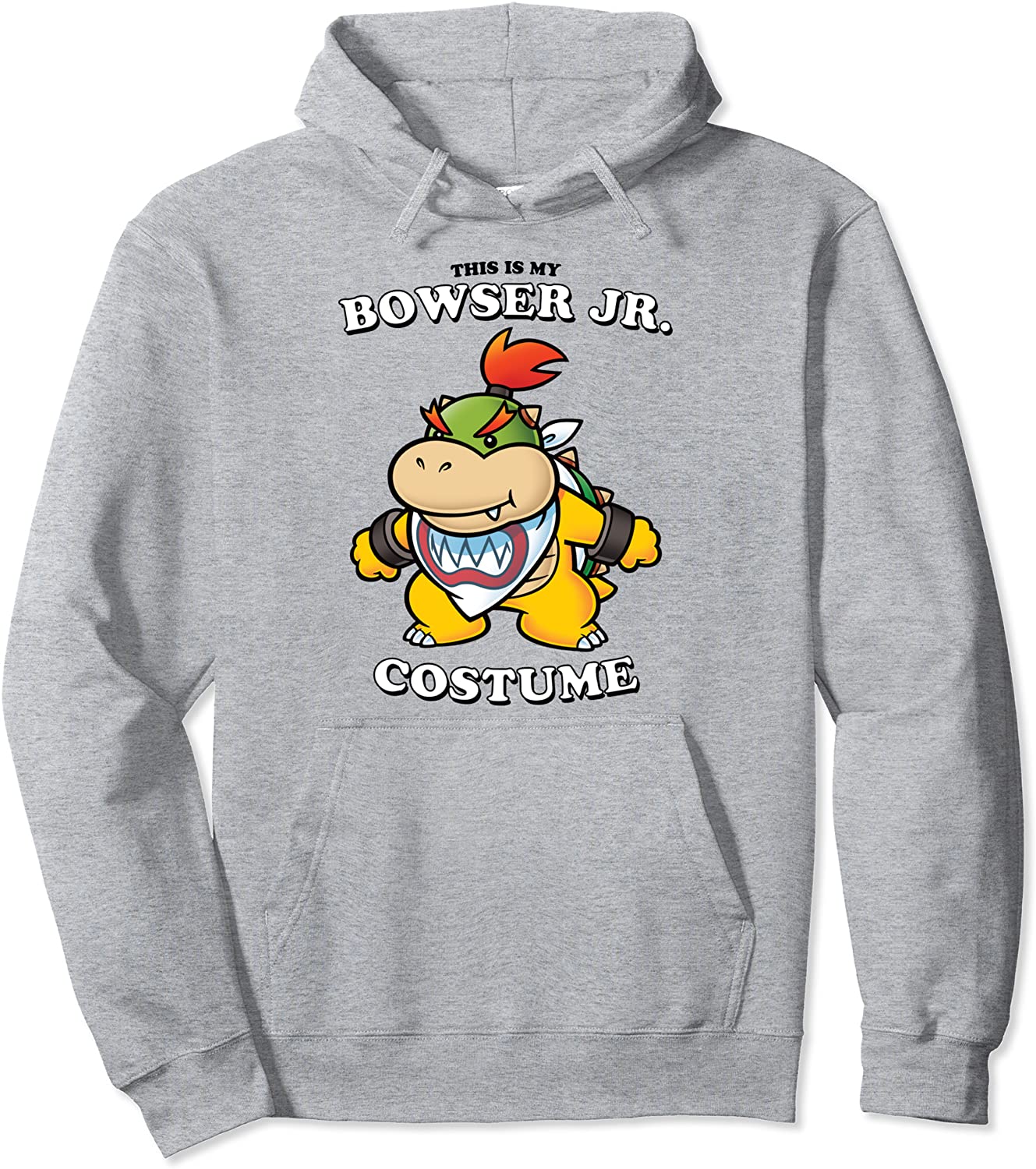 Super Mario This Is My Bowser Jr Costume Pullover Hoodie