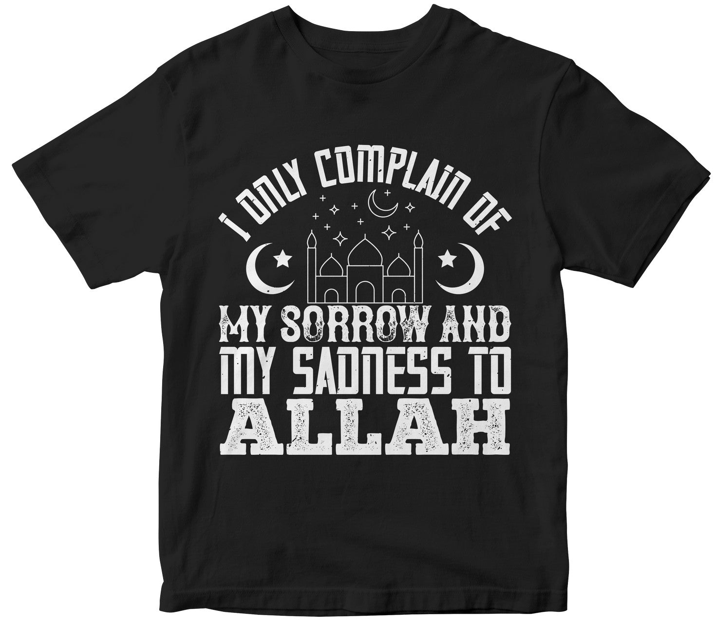 I Only Complain Of My Sorrow And My Sadness To Allah