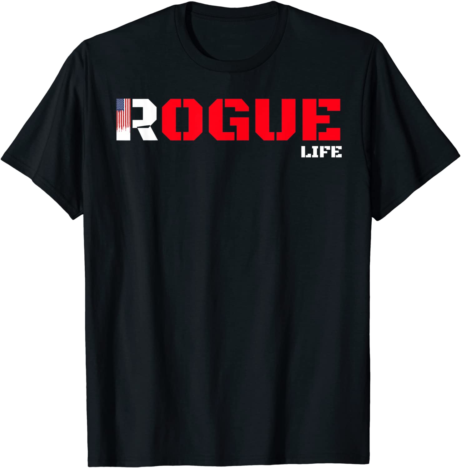 Rogue Tshirt Cool Military Style Armed Forces Bad Boy Shirt