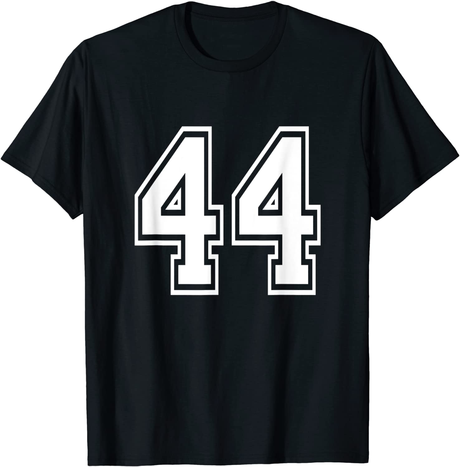 Number 44 T-Shirt Birthday Varsity Sports Team Jersey