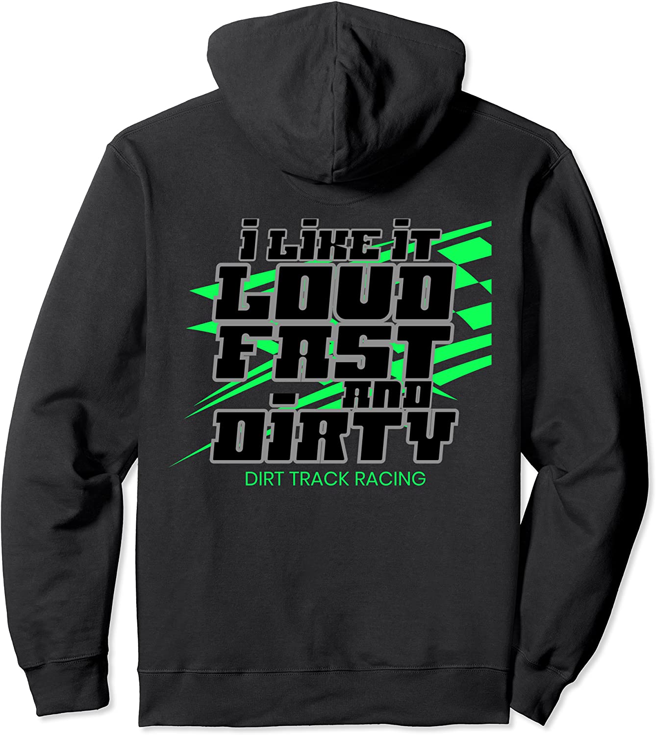 Dirt Modified Racing Apparel Sprint Car Dirt Track Racing Pullover Hoodie