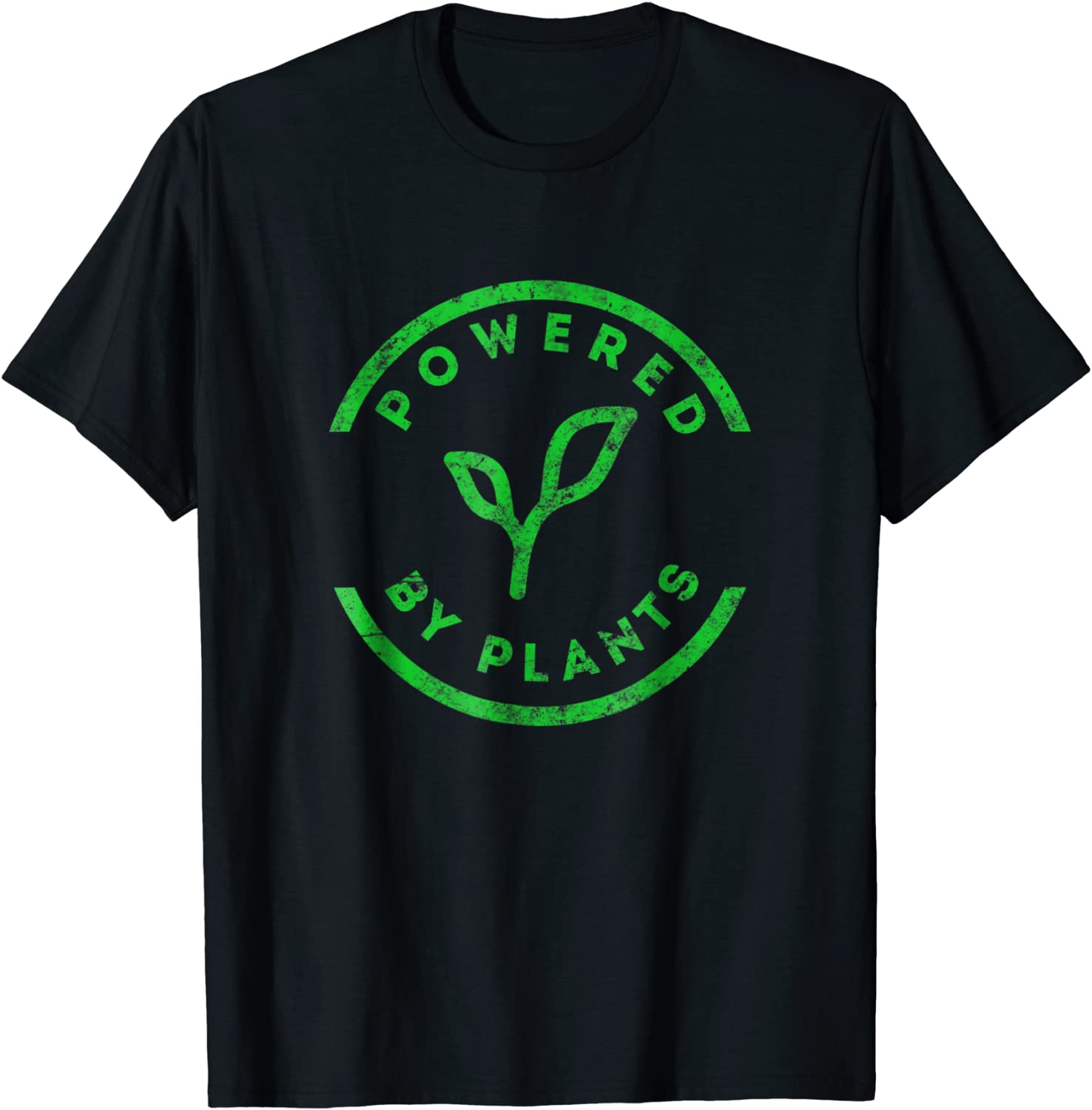 Powered By Plants T-Shirt Vegan Workout Shirt