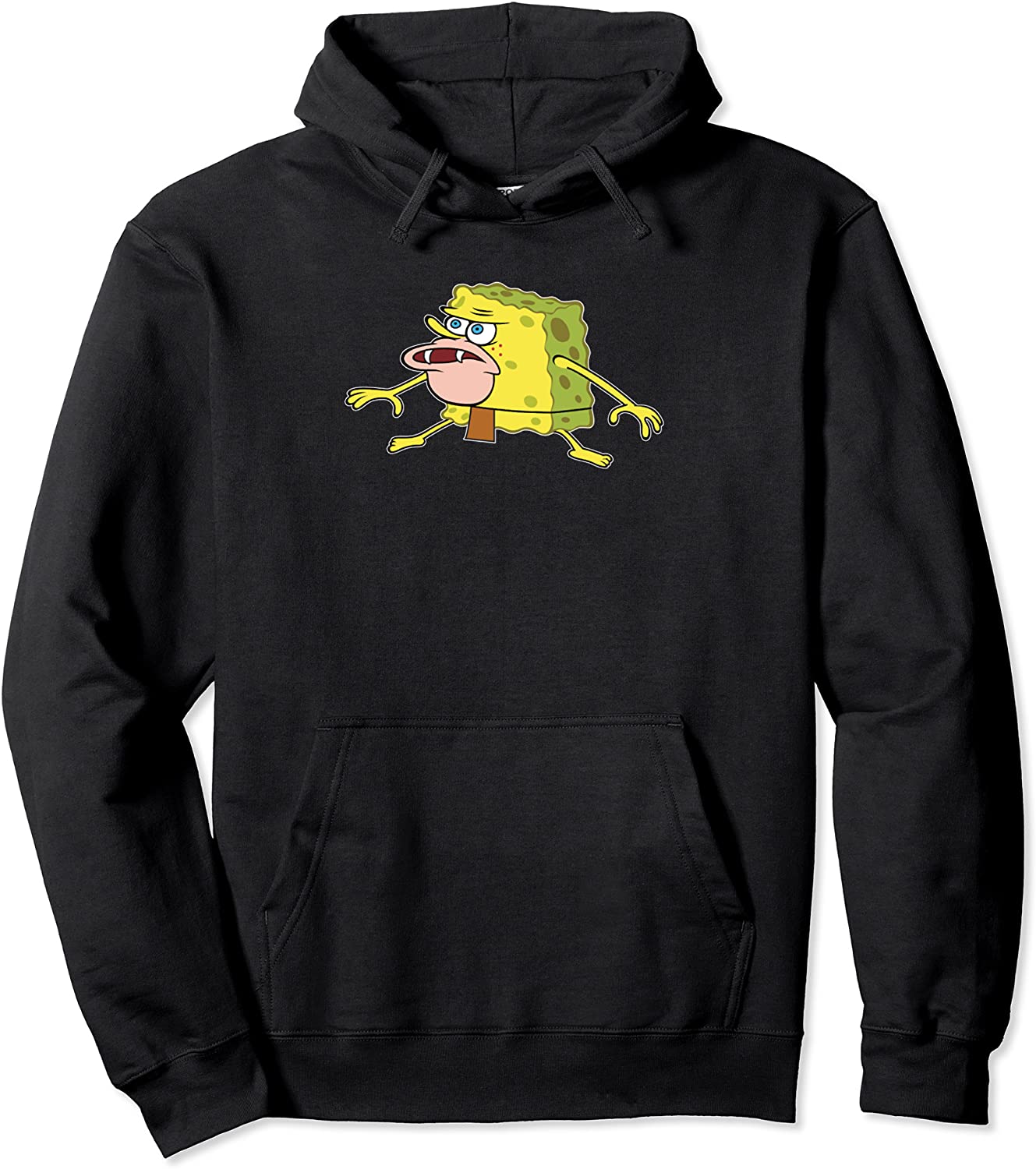 Spongebob Squarepants Caveman Meme Pullover Hoodie