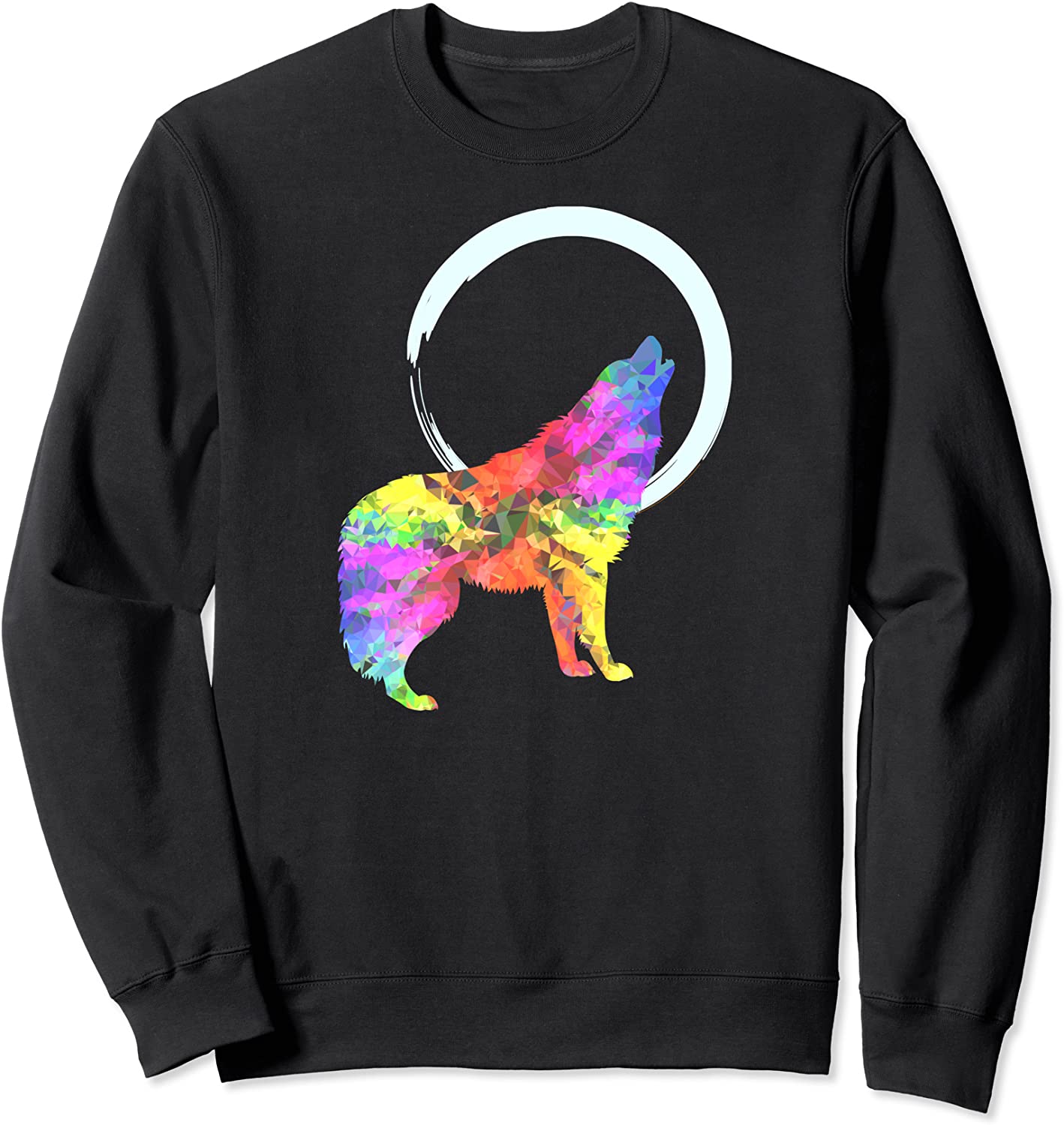 Wolf Spirit Animal Sacred Shaman Native American Clan Gift 8 Sweatshirt