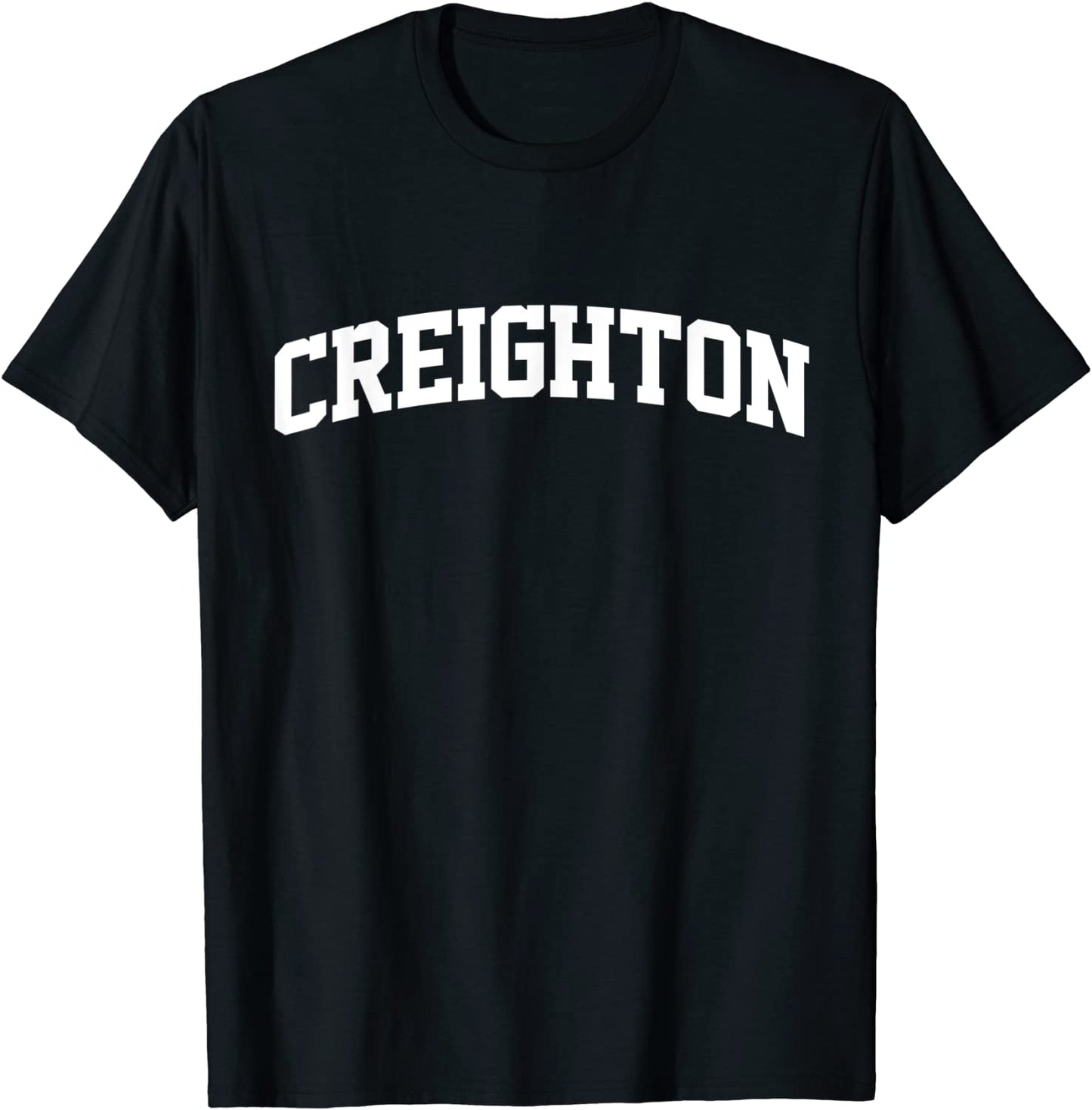 Creighton Name First Last Retro Sports Arch T-Shirt