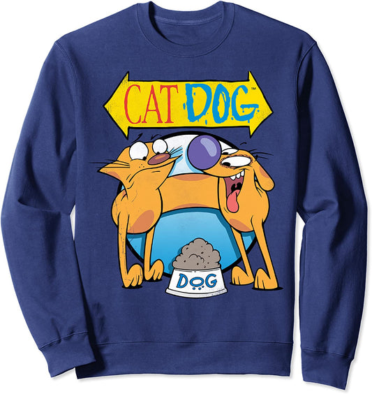 CatDog Classic Title Poster Sweatshirt