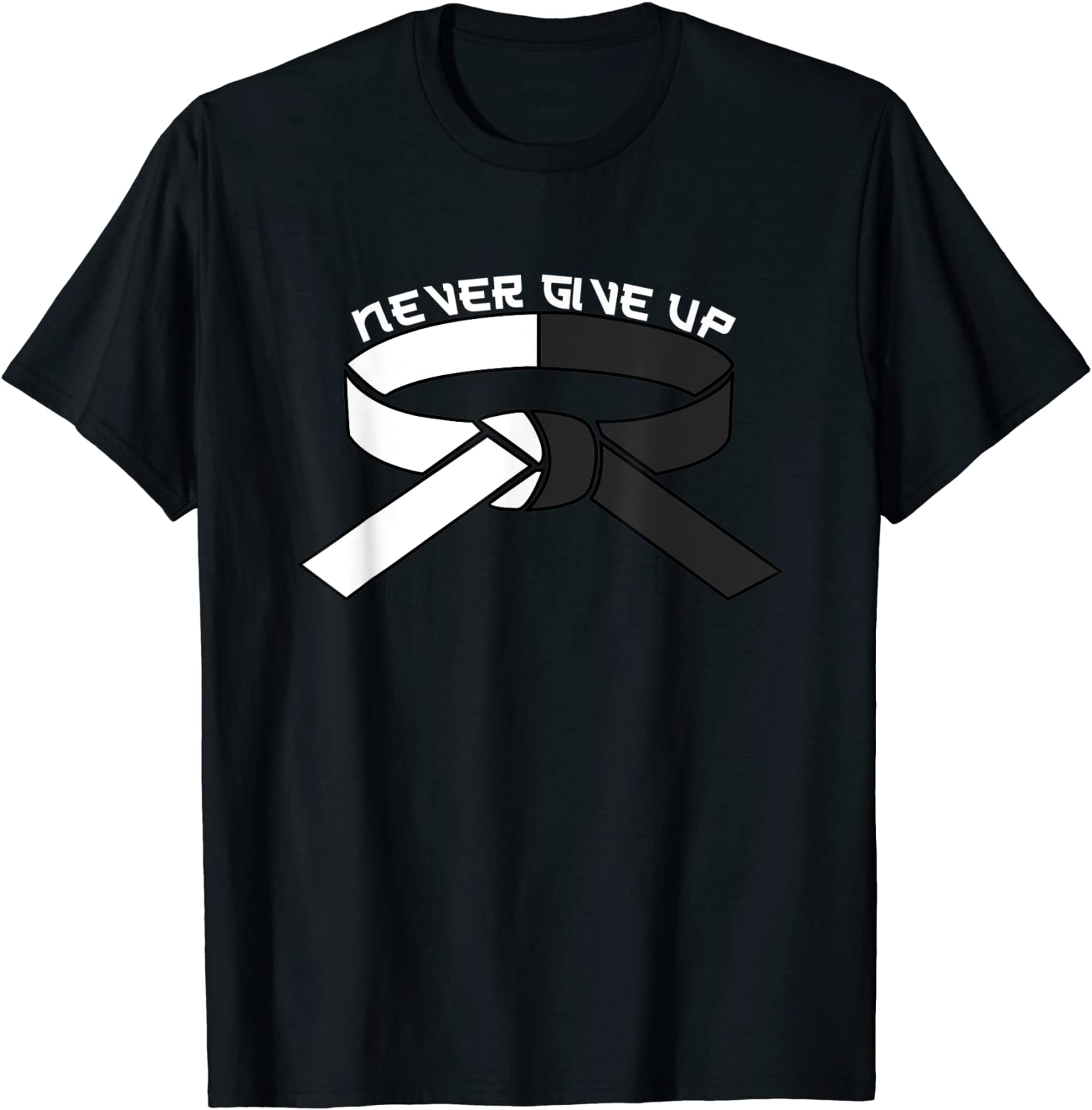 Black Belt T-Shirt - Motivational Martial Arts Karate Tee
