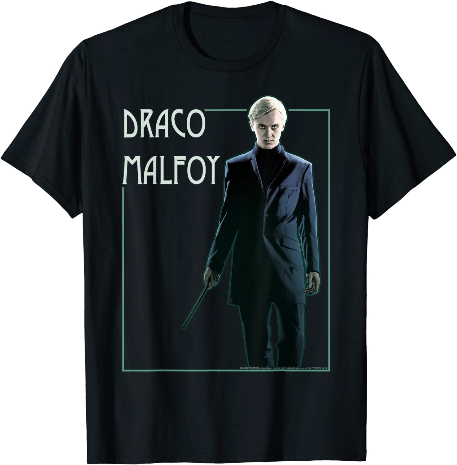 Harry Potter Draco Malfoy Simple Framed Portrait T-Shirt