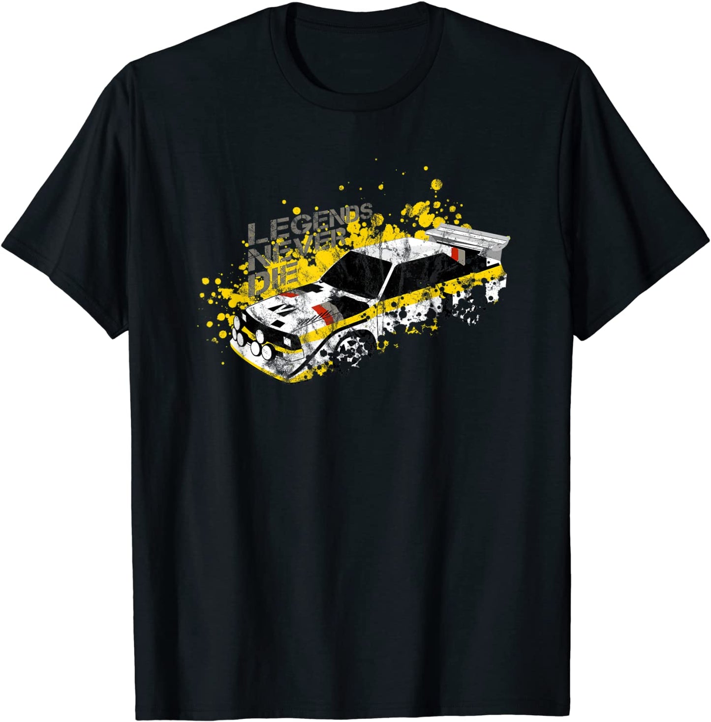 Vintage German Rally Car Racing Motorsport Livery Design T-Shirt