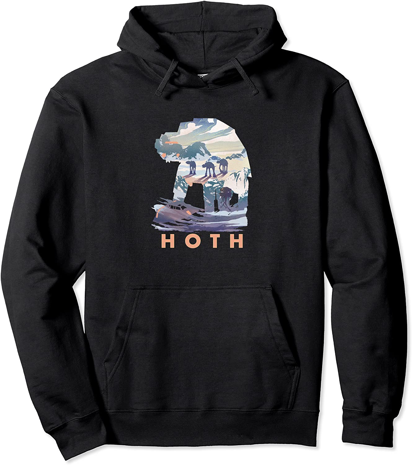 Star Wars Hoth AT-AT Fill Pullover Hoodie
