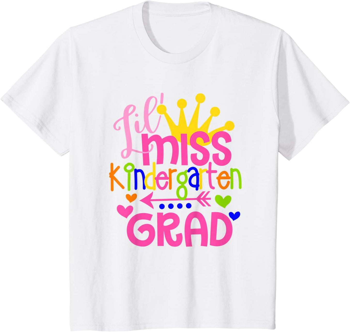 Kids Lil Mister Lil Miss Kindergarten Grad Graduation Baby T-Shirt