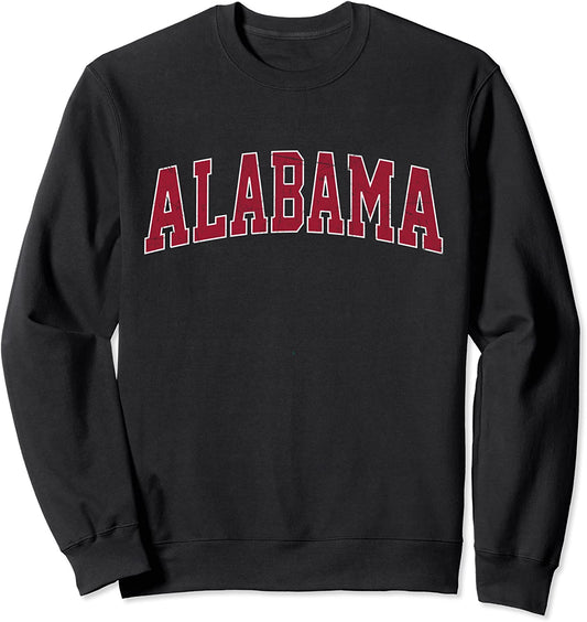 Alabama AL vintage Athletic Style Sweatshirt