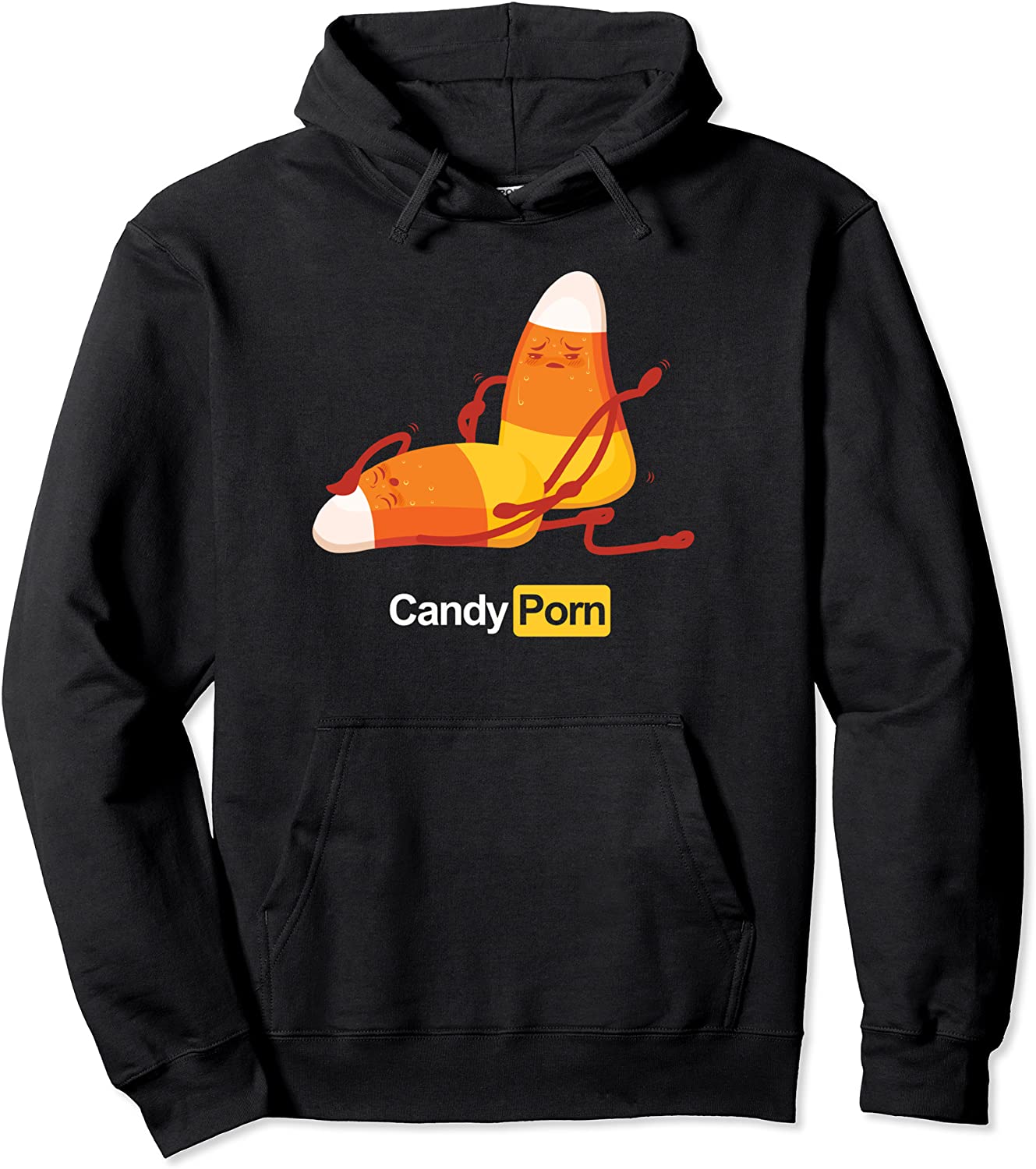 Candy Porn Corn Pun Porno Star Funny Halloween Costume Gift Pullover Hoodie