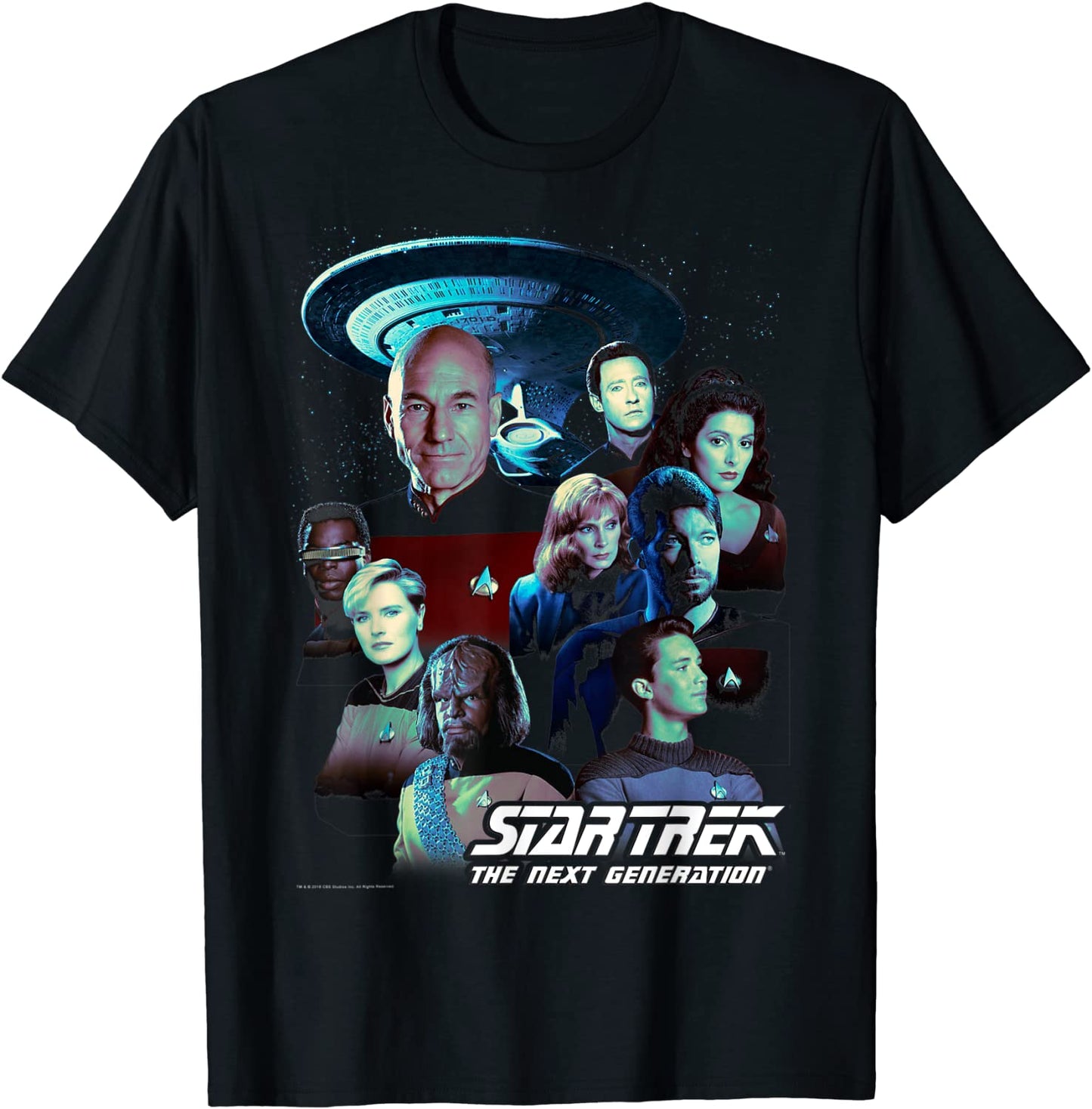 Star Trek Next Generation Crew Portraits T-Shirt