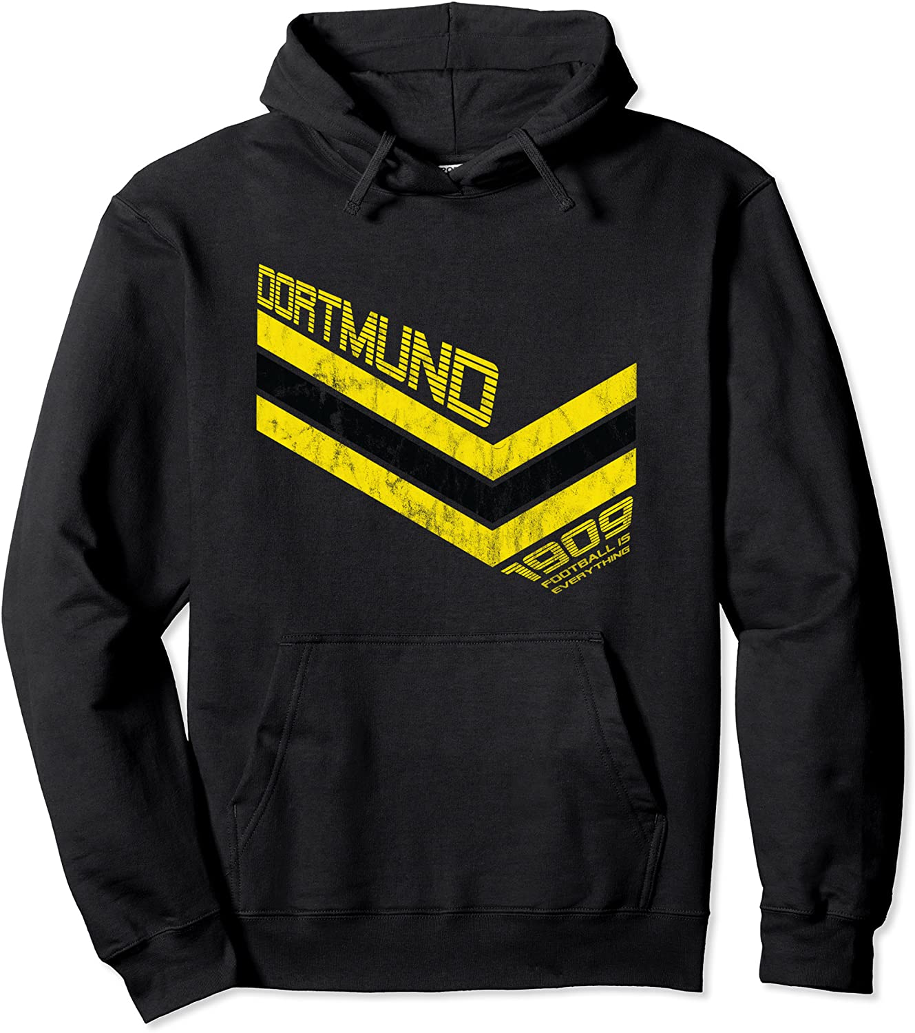 Football Is Everything - Dortmund 80s Retro Pullover Hoodie