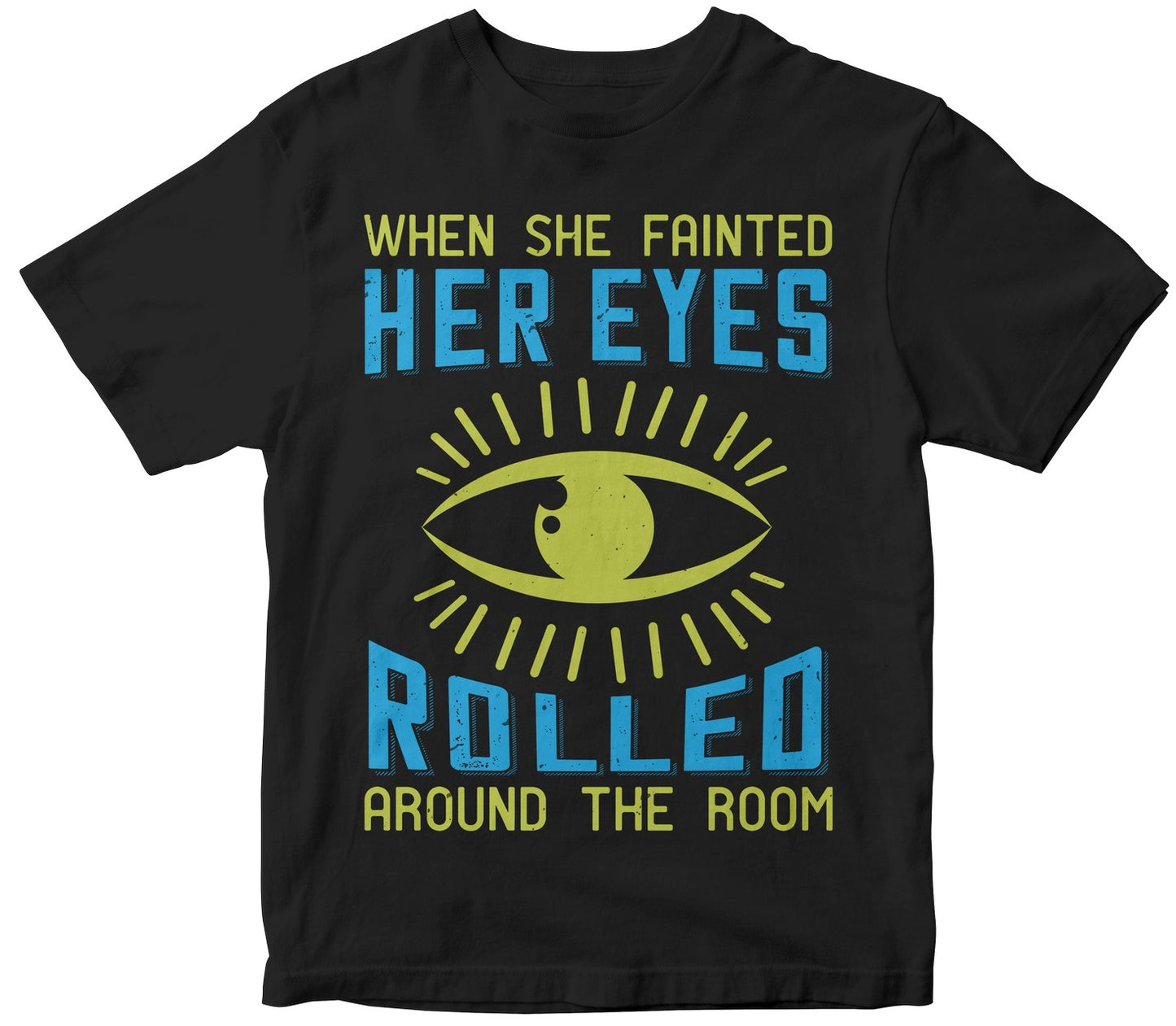 When She Fainted, Her Eyes Rolled Around The Room