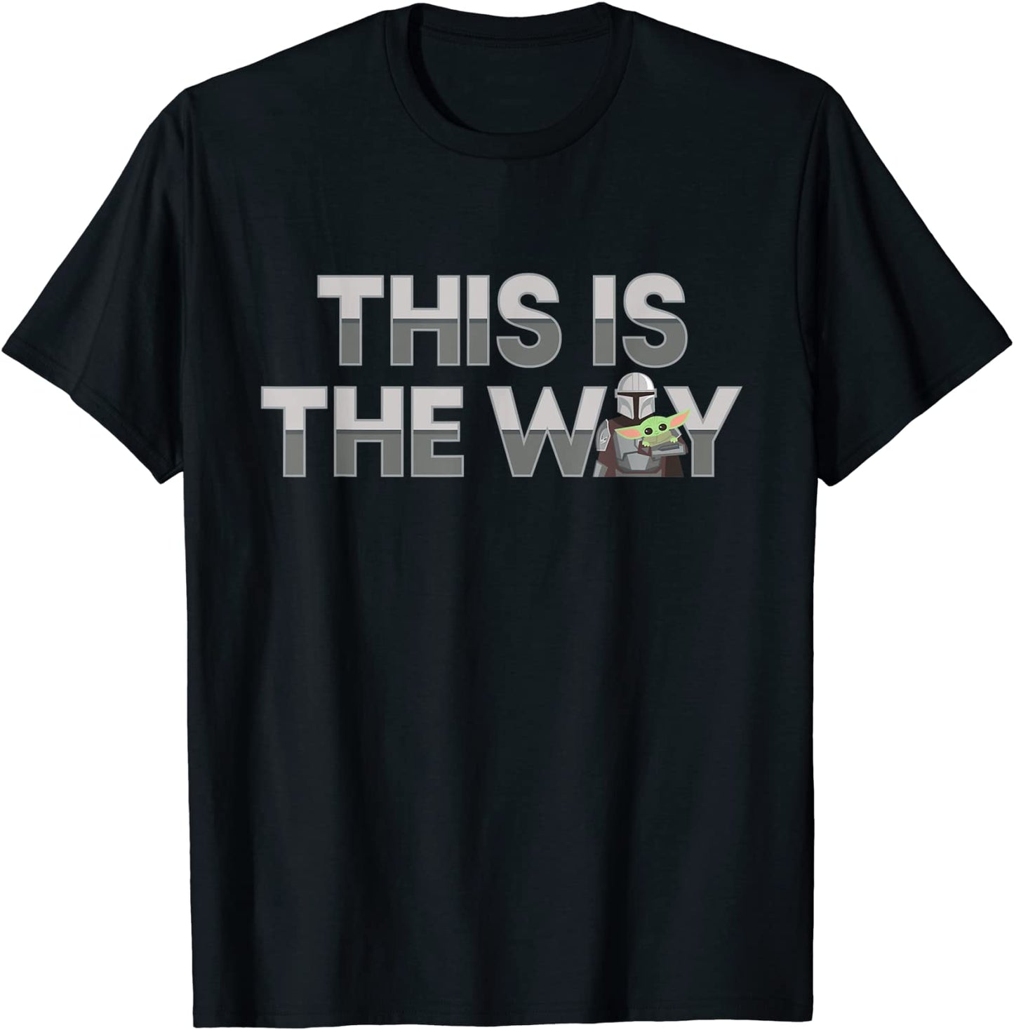 Star Wars The Mandalorian Mando the Child This Is The Way T-Shirt
