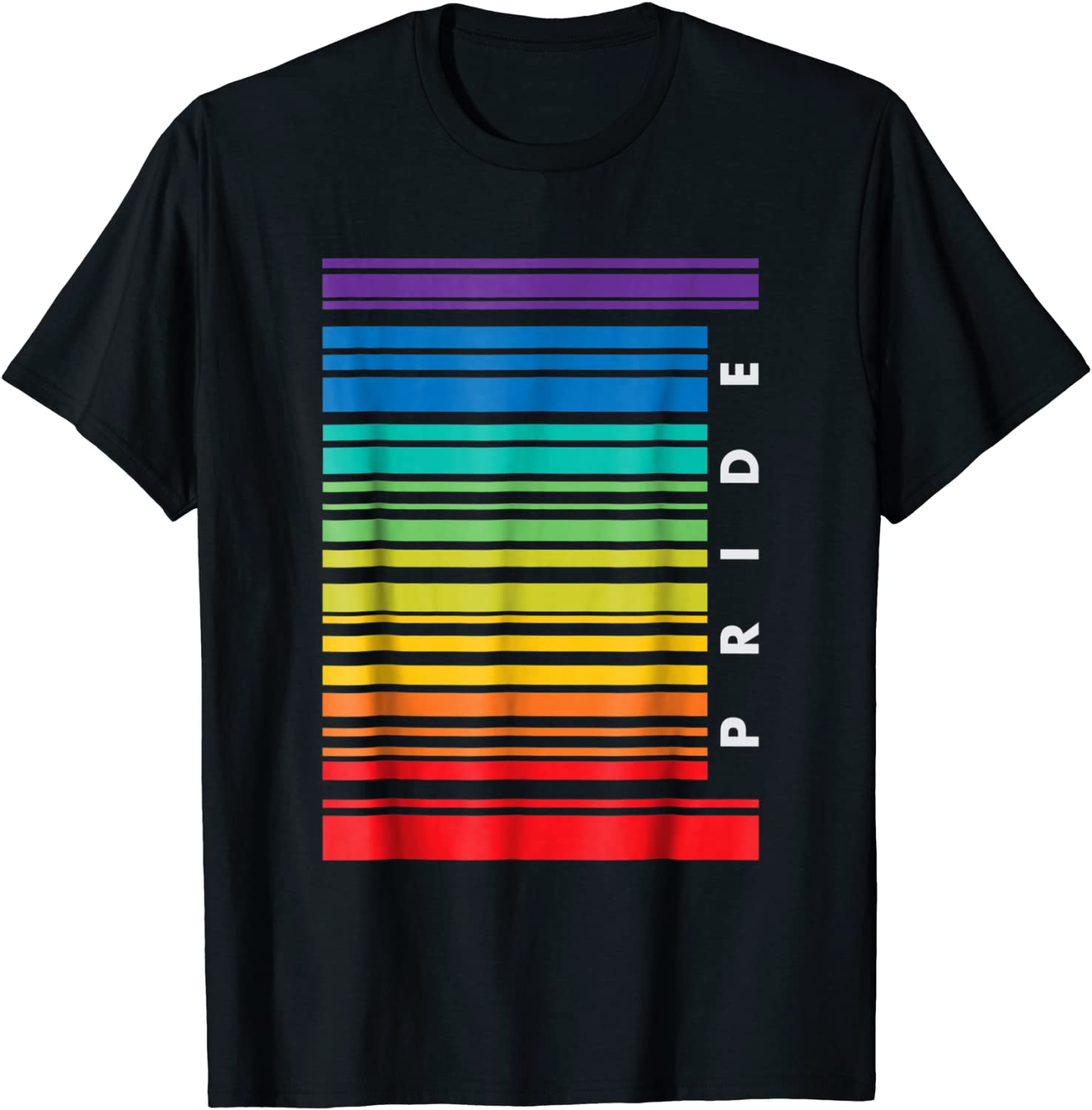 Barcode Gay Pride LGBT T shirt Lesbian Bisexual Flag Gifts