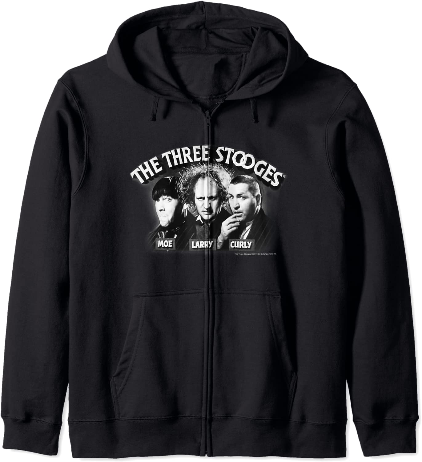 TTS- The Three Stooges Opening Credits Logo Hoodie