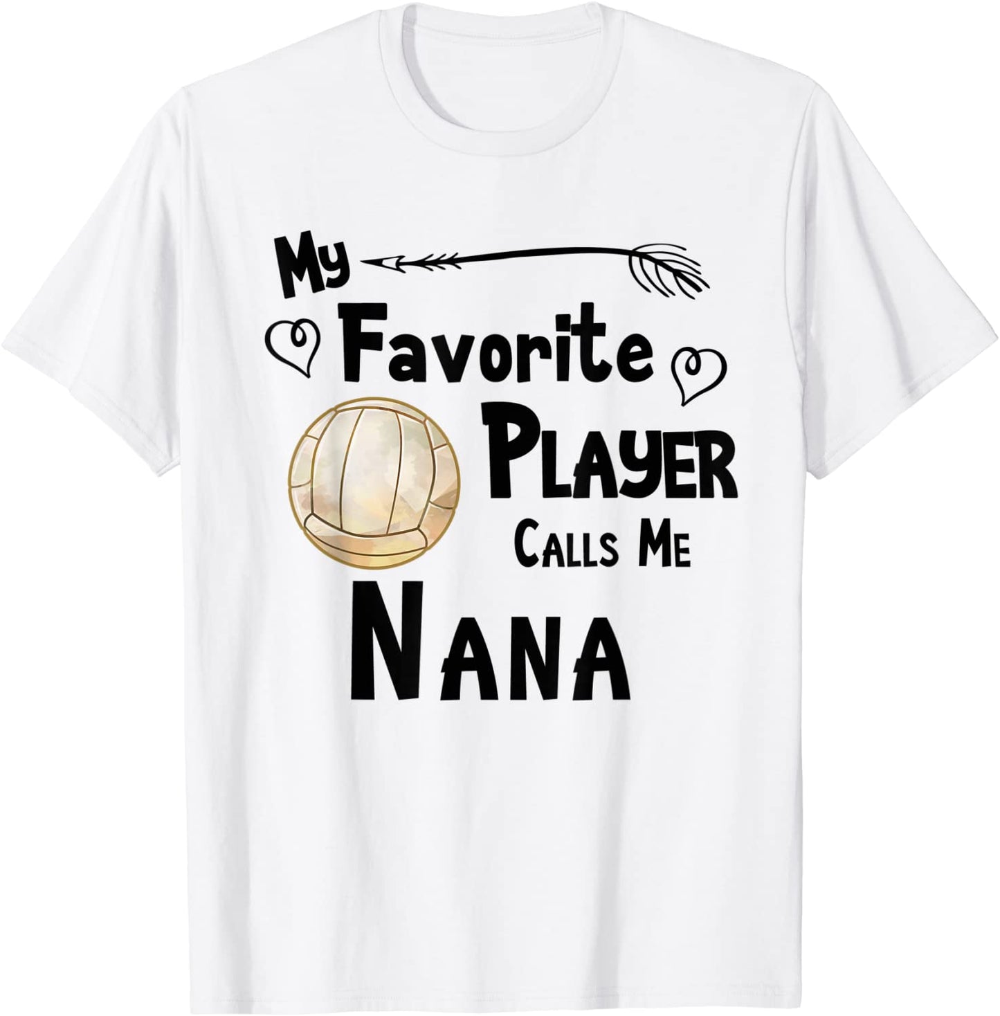 Nana Volleyball Game Fan Sports Favorite Player T-Shirt