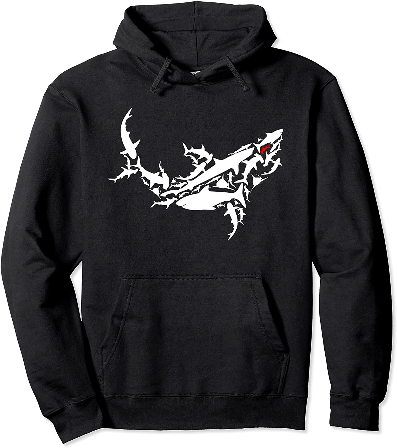 Great White Shark Hoodie - Marine Ocean Shark Sweatshirt