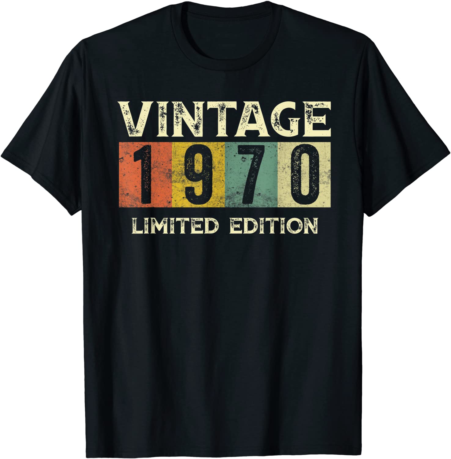 Vintage 1970 Limited Edition Gift 51st Birthday T-Shirt