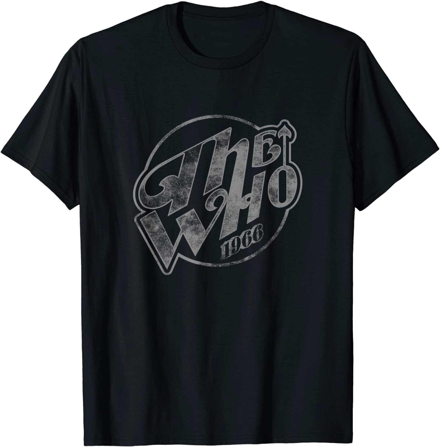 The Who Official Vintage Faded Logo 1966 T-Shirt