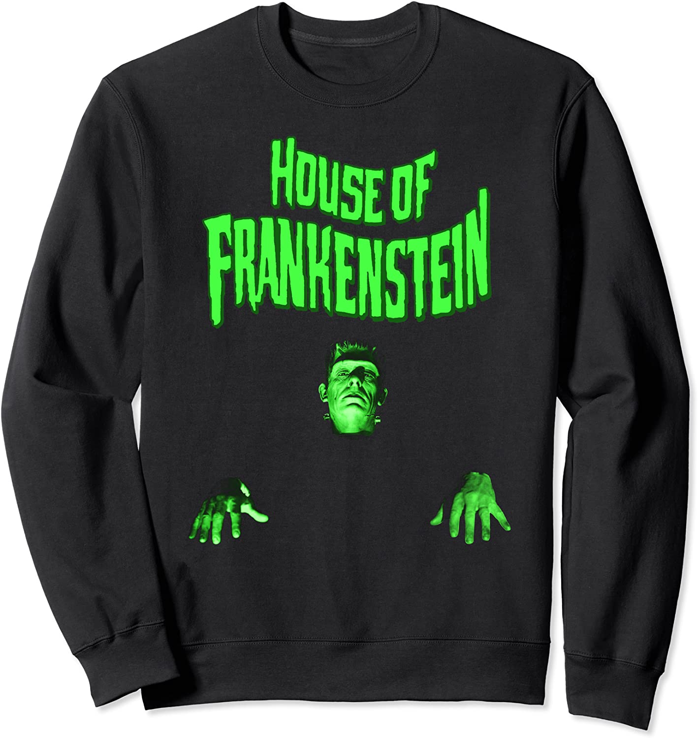 Universal Monsters House Of Frankenstein Walk Portrait Sweatshirt