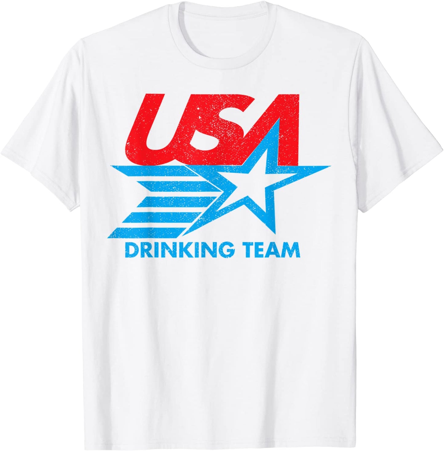 Funny Independence Day T Shirt USA Drinking Team 4th of July