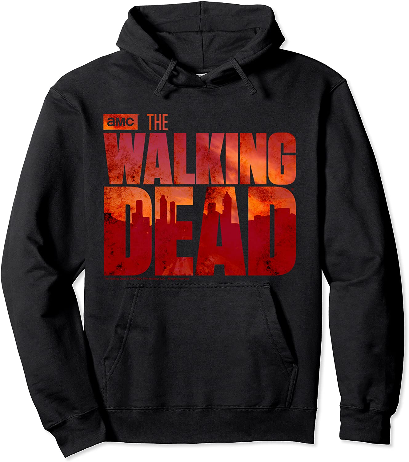 The Walking Dead Blood Logo Hooded Sweatshirt