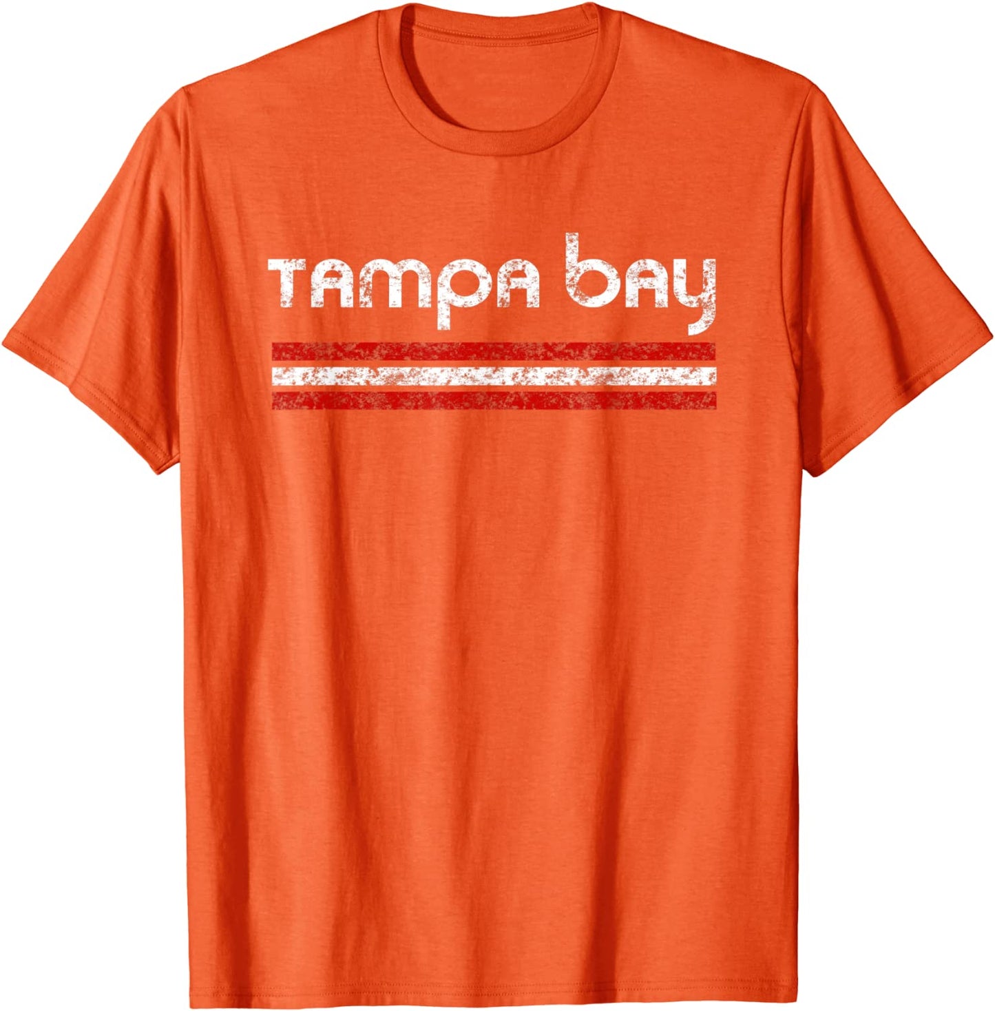 Tampa Bay Florida Retro Vintage Weathered Throwback T-Shirt