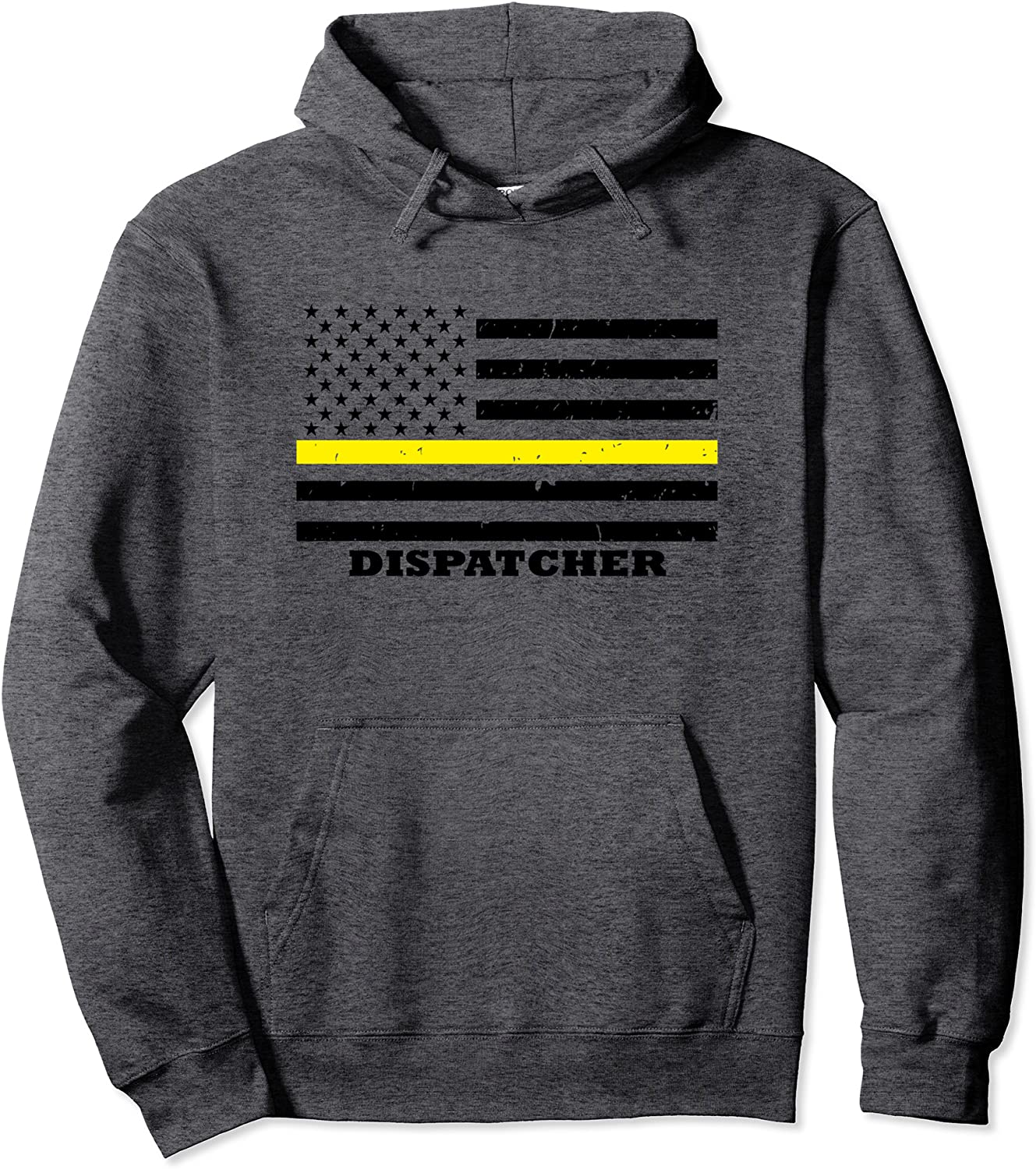 Thin Gold Line 911 Dispatcher Hoodie