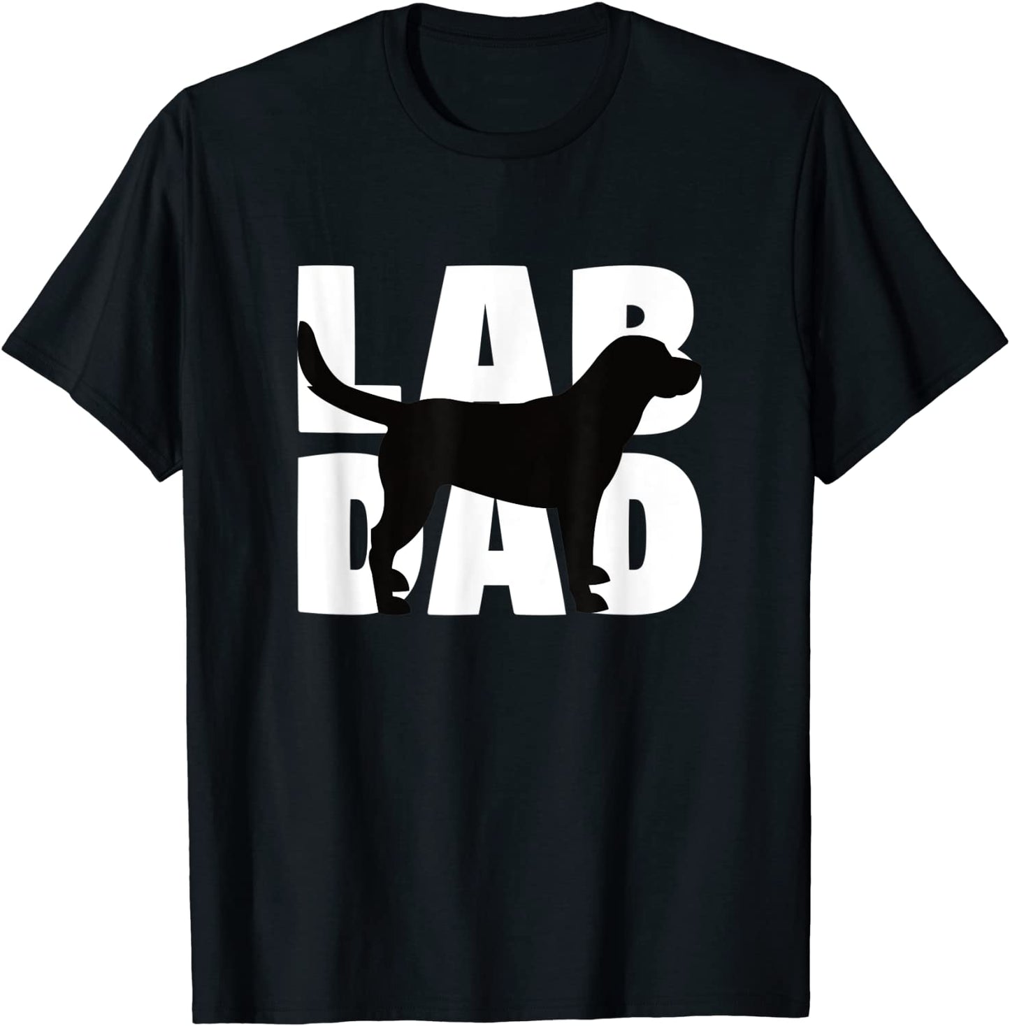 Lab Dad T-Shirt Labrador Retriever Dad Gift Labrador Dad Tee T-Shirt