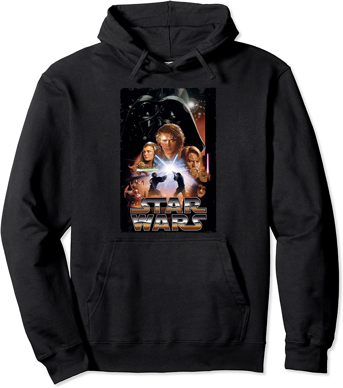 Star Wars Revenge Of The Sith Movie Poster Graphic Hoodie