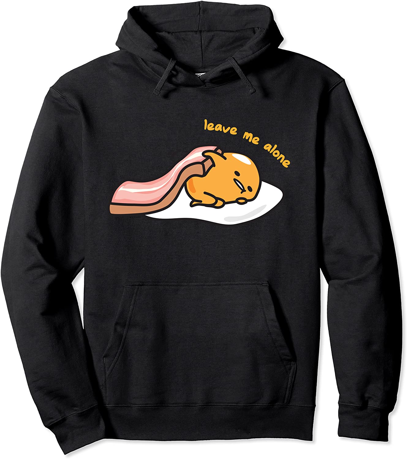 Gudetama Leave Me Alone Bacon Blanket Hoodie