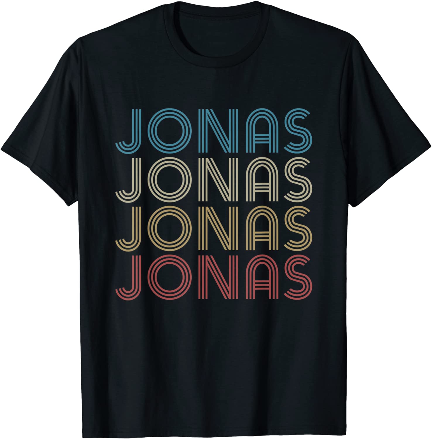 Jonas first given name pride vintage distressed T-Shirt