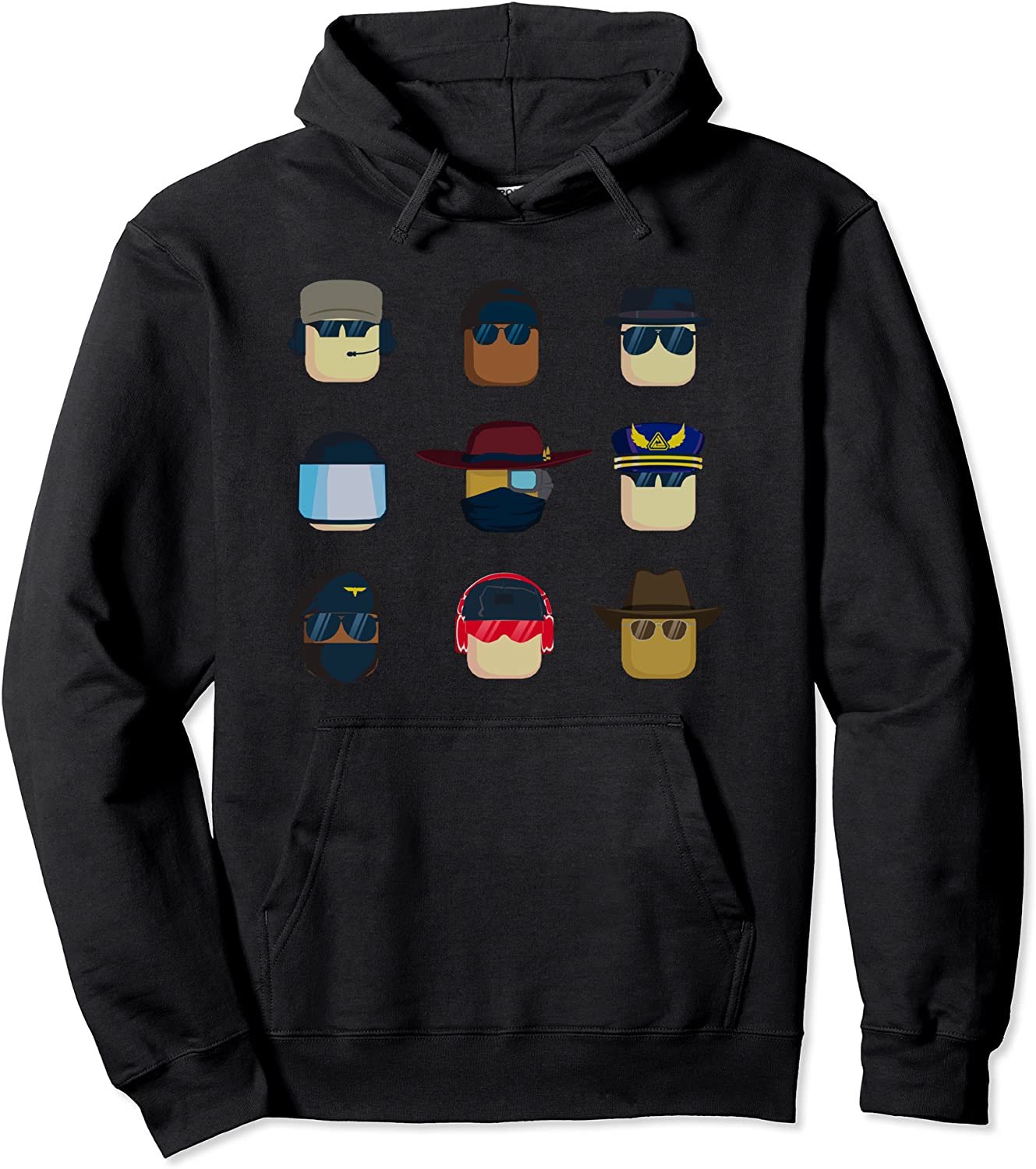 Tower Defense Simulator Frontline Defenders Pullover Hoodie