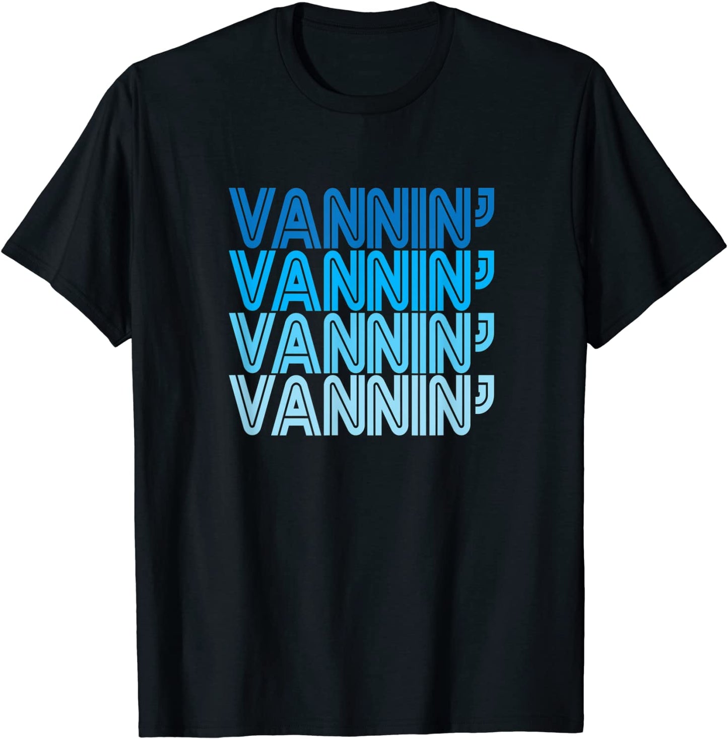 VANNIN T Shirt Retro Vanner Vanning Nation Van Lifestyle
