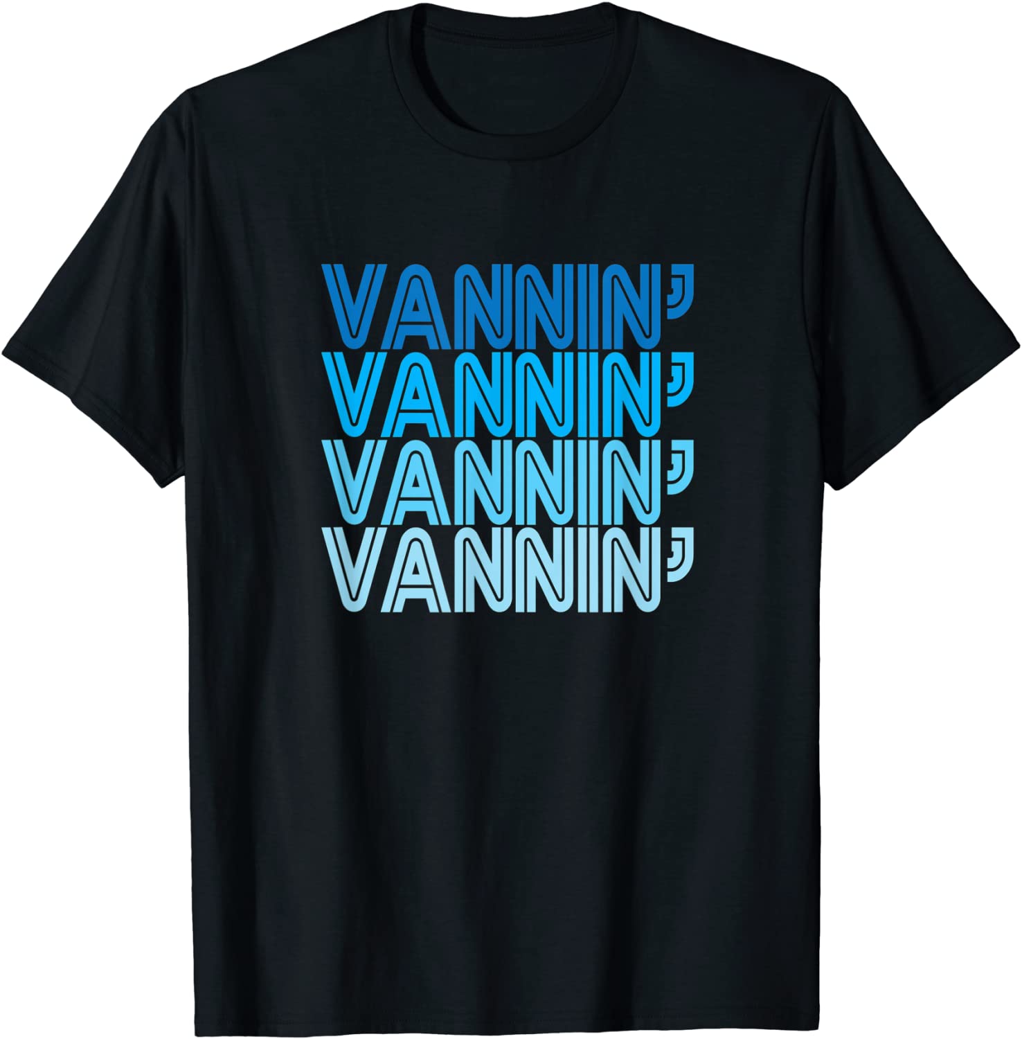 VANNIN T Shirt Retro Vanner Vanning Nation Van Lifestyle