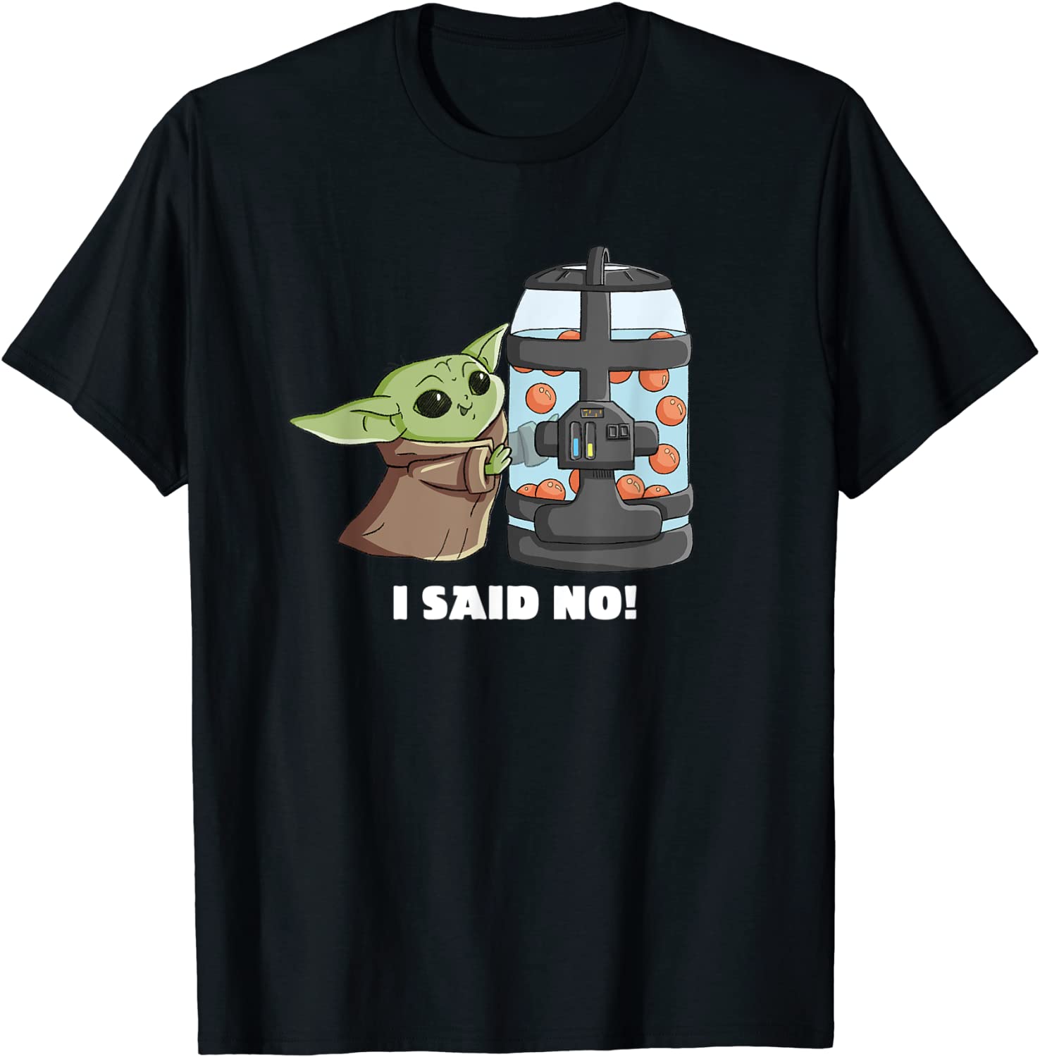 Star Wars The Mandalorian The Child I Said No Egg Container T-Shirt